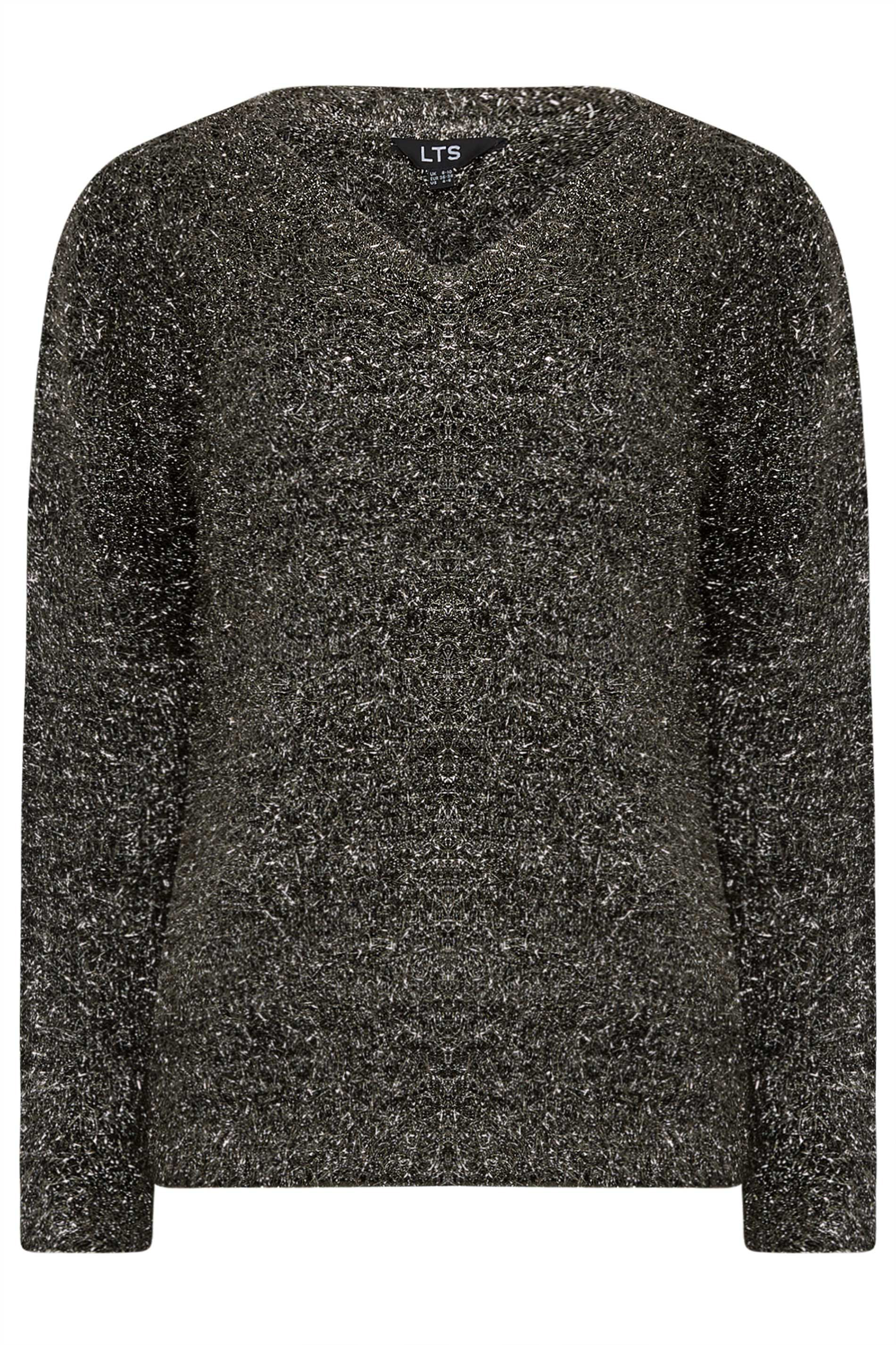 LTS Tall Silver Tinsel Jumper | Long Tall Sally  5