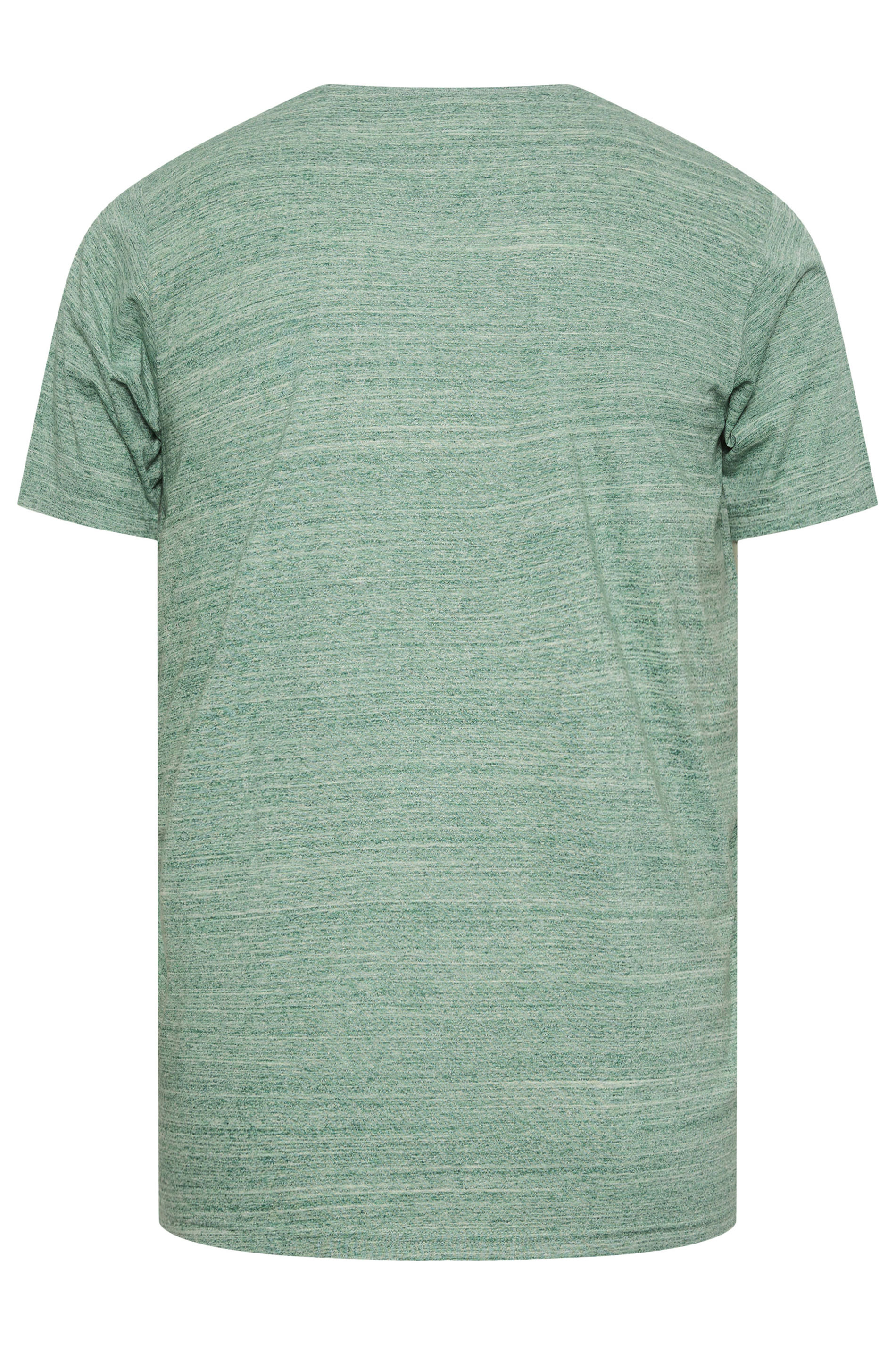 BadRhino Big & Tall Green Injected Slub Jersey T-Shirt | BadRhino 4