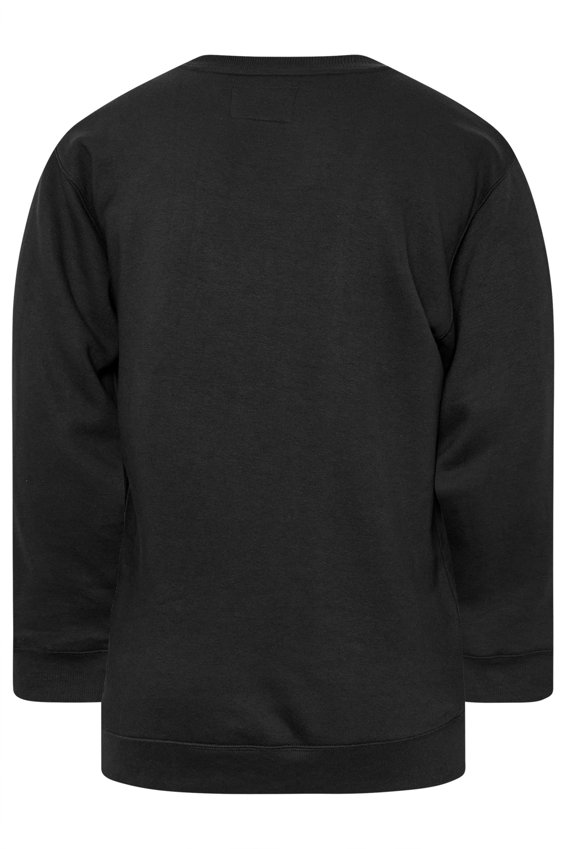 IronRhino Big & Tall Black 'Rest Day' Sweatshirt | BadRhino 8