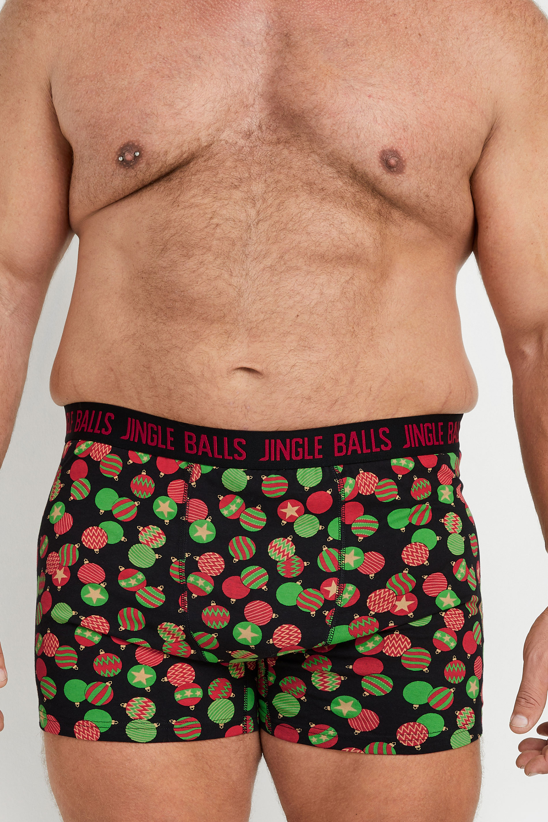 BadRhino 3 PACK Black & Red Christmas Boxers | BadRhino 2