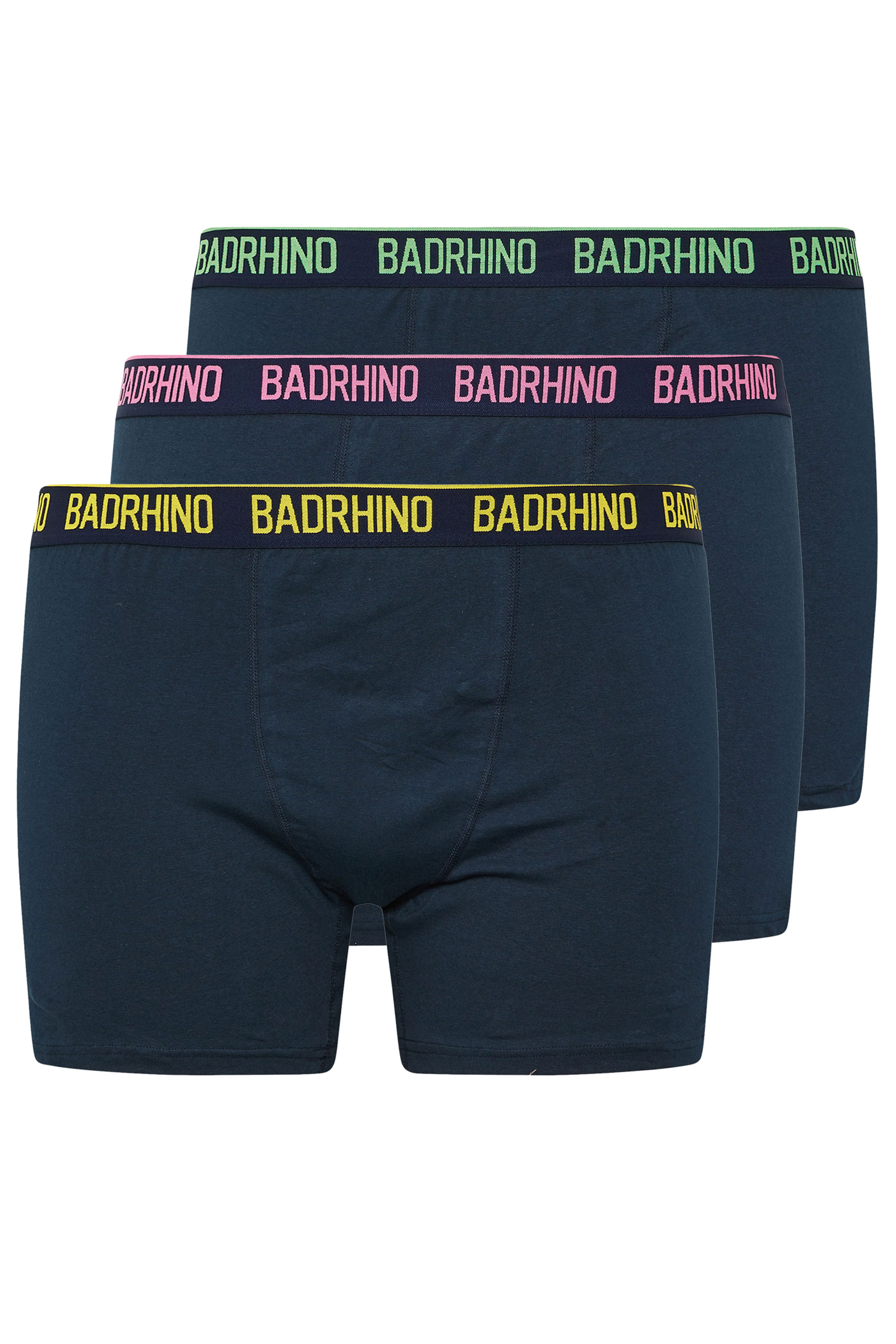 BadRhino Big & Tall 3 PACK Navy Blue Boxers | BadRhino 4