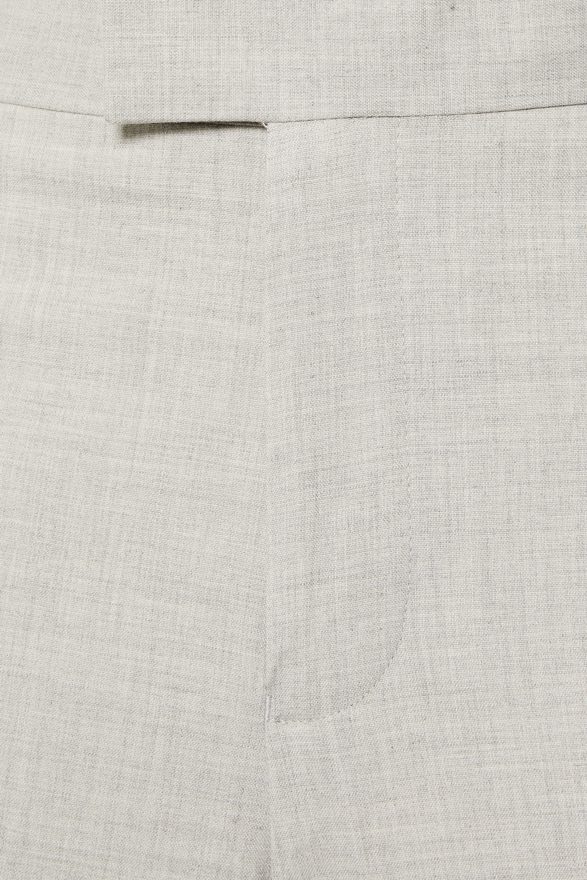 BadRhino Tailoring Big & Tall Grey Plain Suit Trousers | BadRhino 5