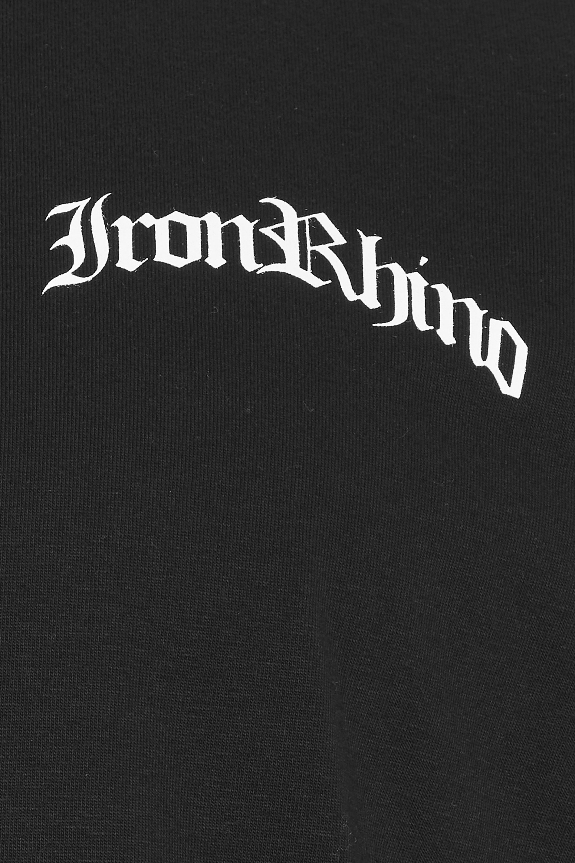 IronRhino Big & Tall Black Old English T-Shirt | BadRhino 8