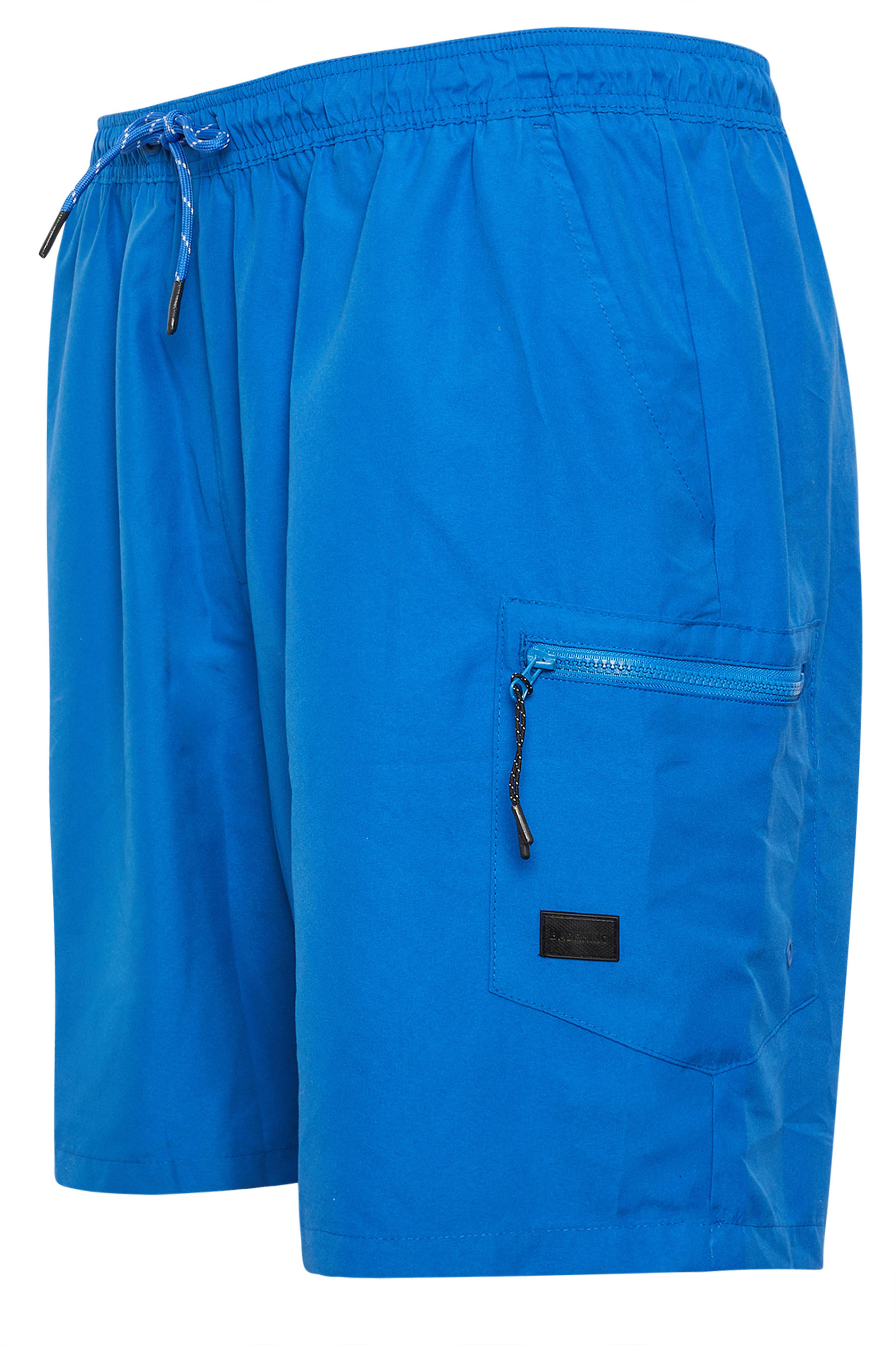 BadRhino Big & Tall Blue Cargo Swim Shorts | BadRhino 6