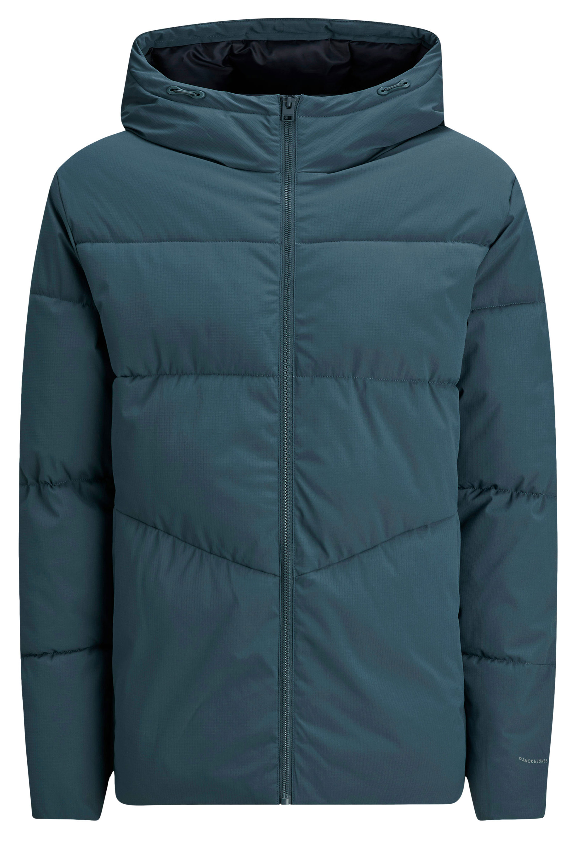 JACK & JONES Big & Tall Blue Puffer Jacket | BadRhino 4