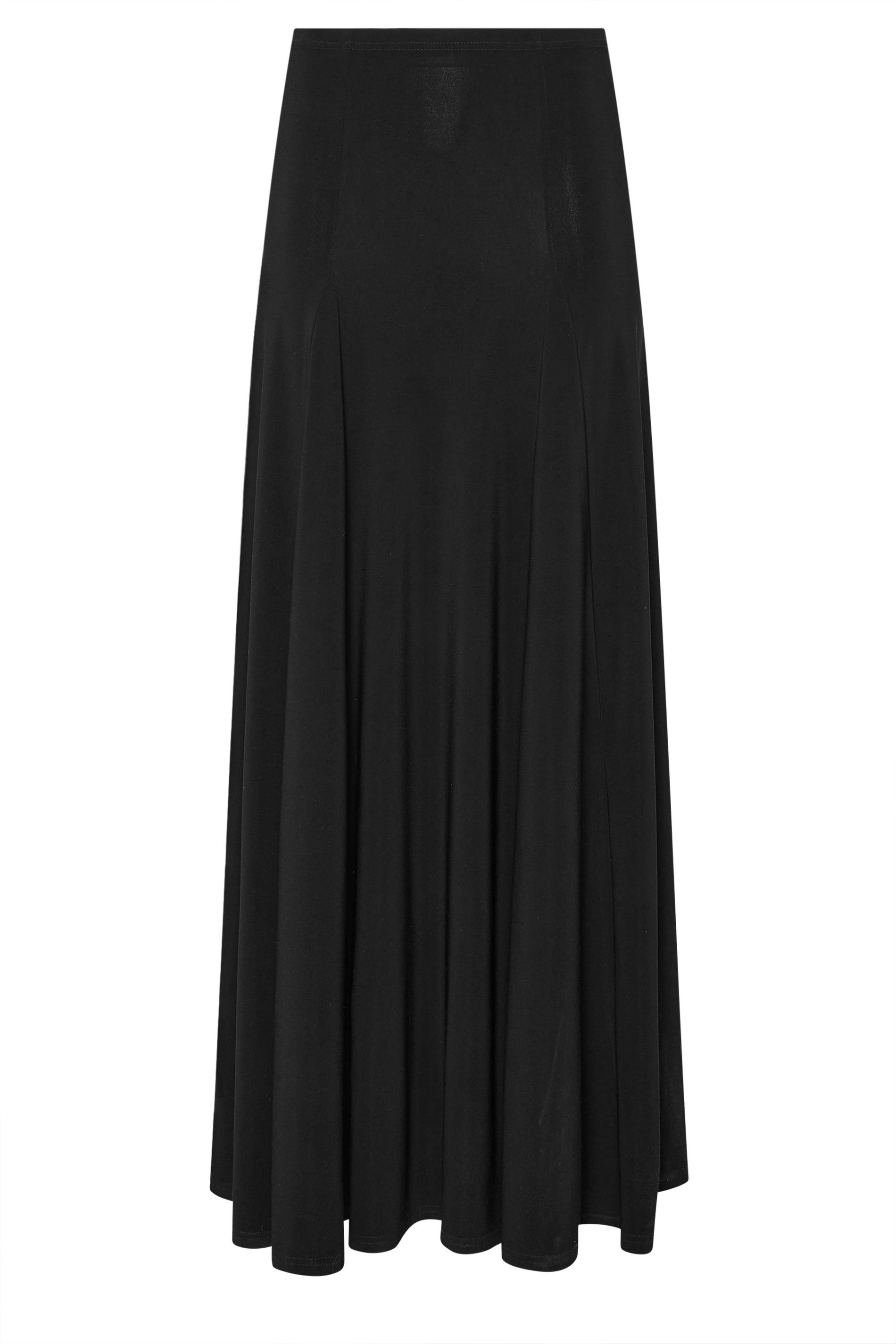 LTS Tall Women's Black Godet Maxi Skirt | Long Tall Sally 5