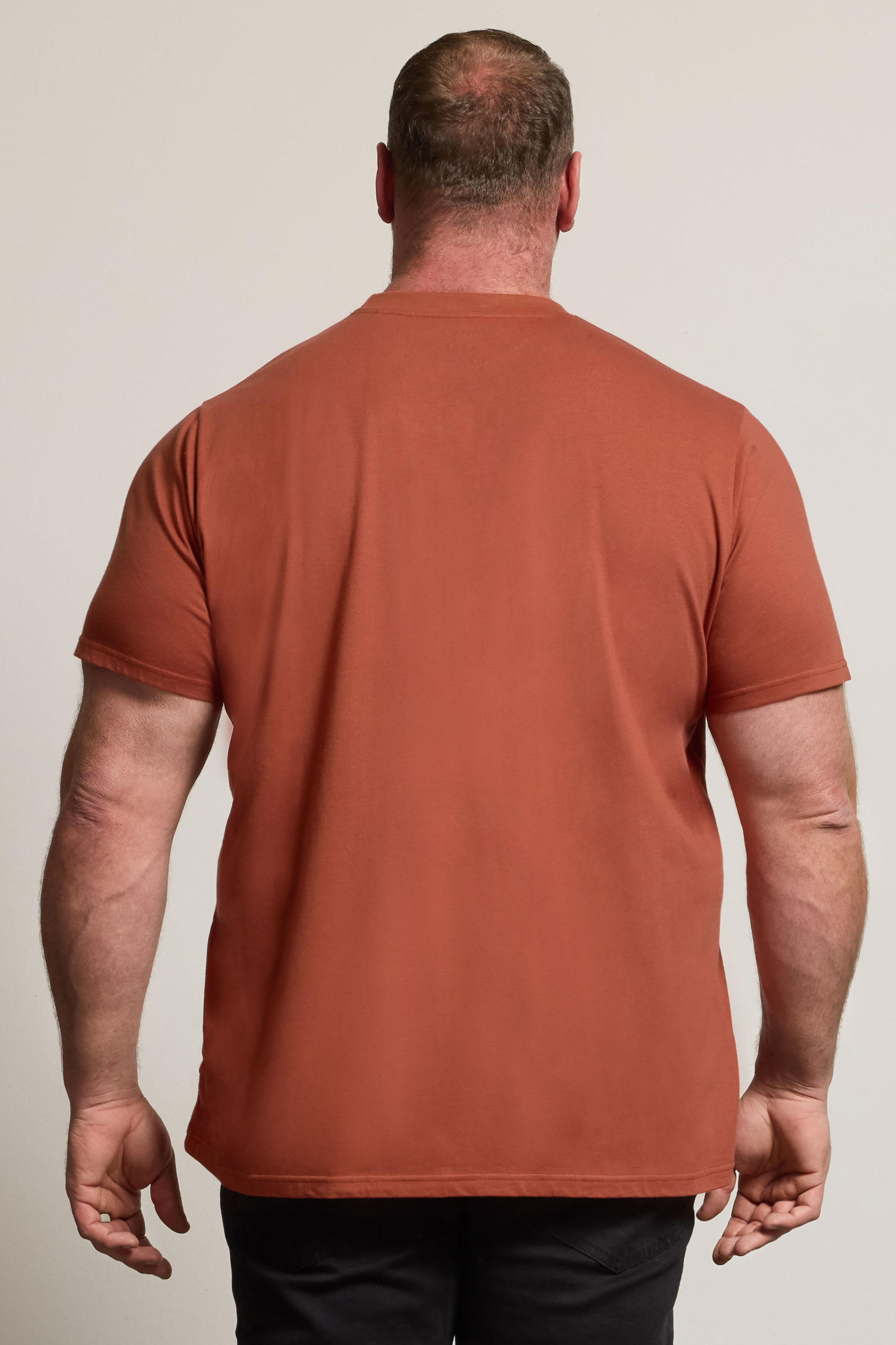 BadRhino Big & Tall Clay Orange Core T-Shirt | BadRhino 3