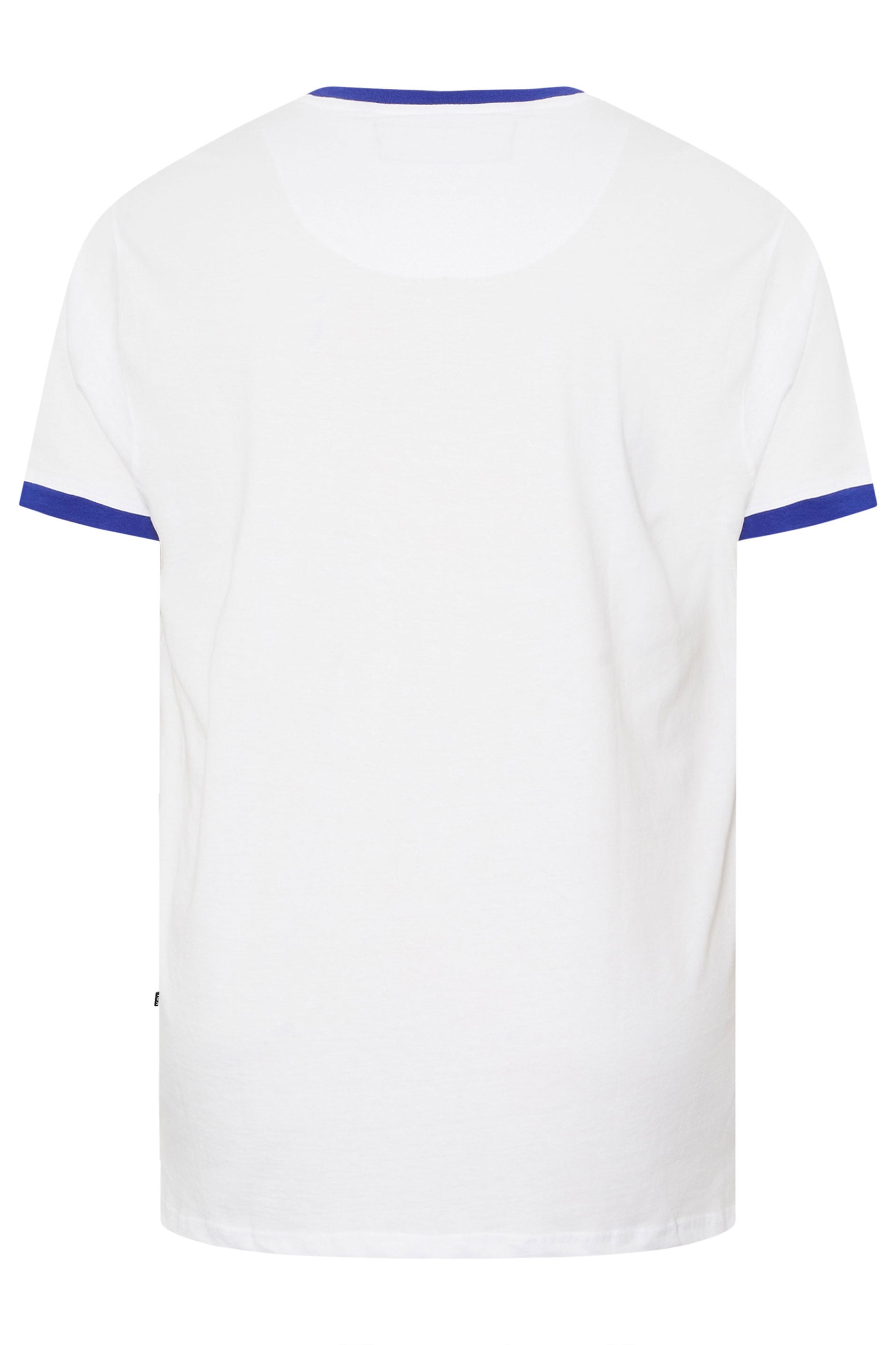 KAM Big & Tall White 'Paradiso' T-Shirt | BadRhino 2