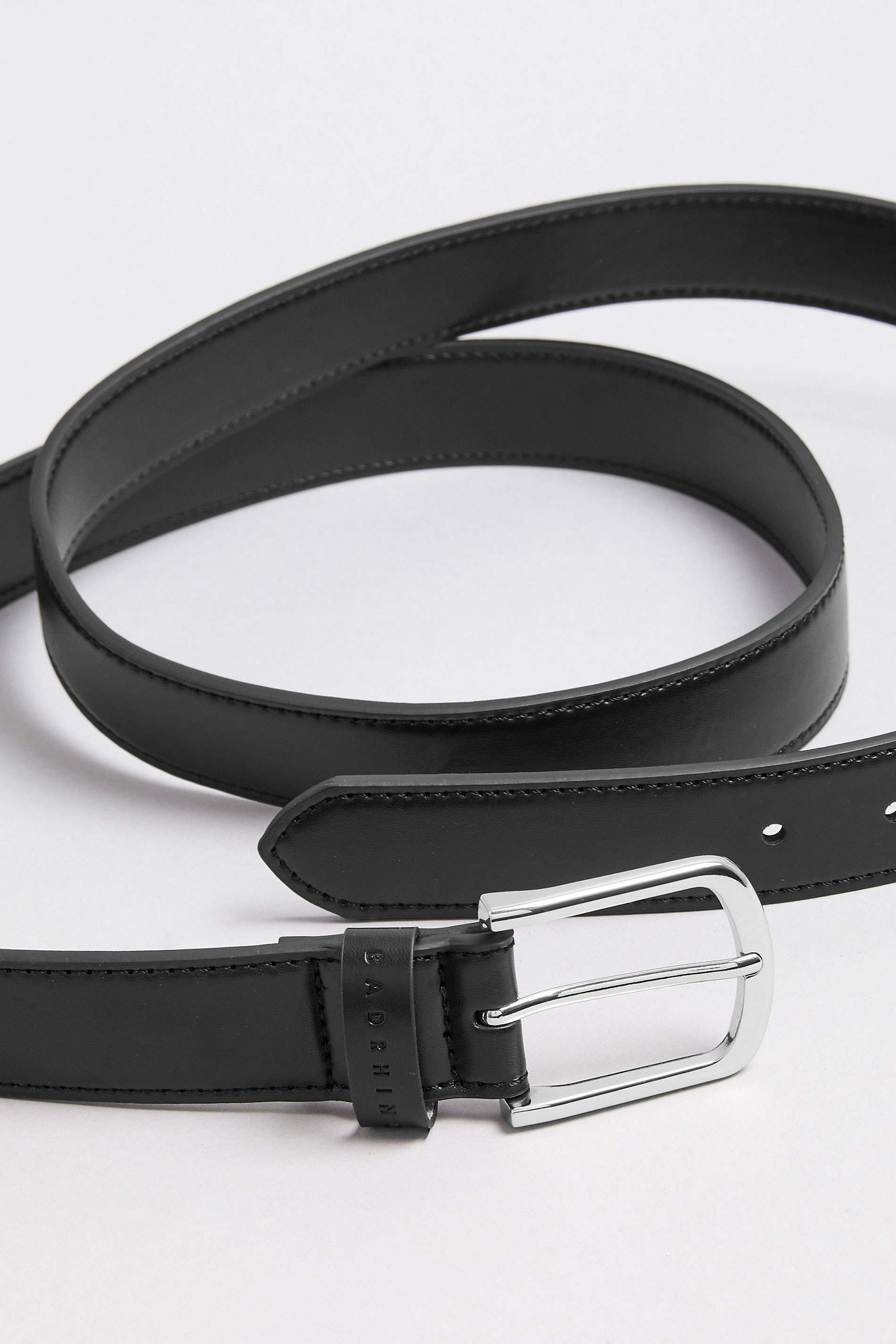 RHINO FLEX Black Flex Leather Look Belt | BadRhino 4