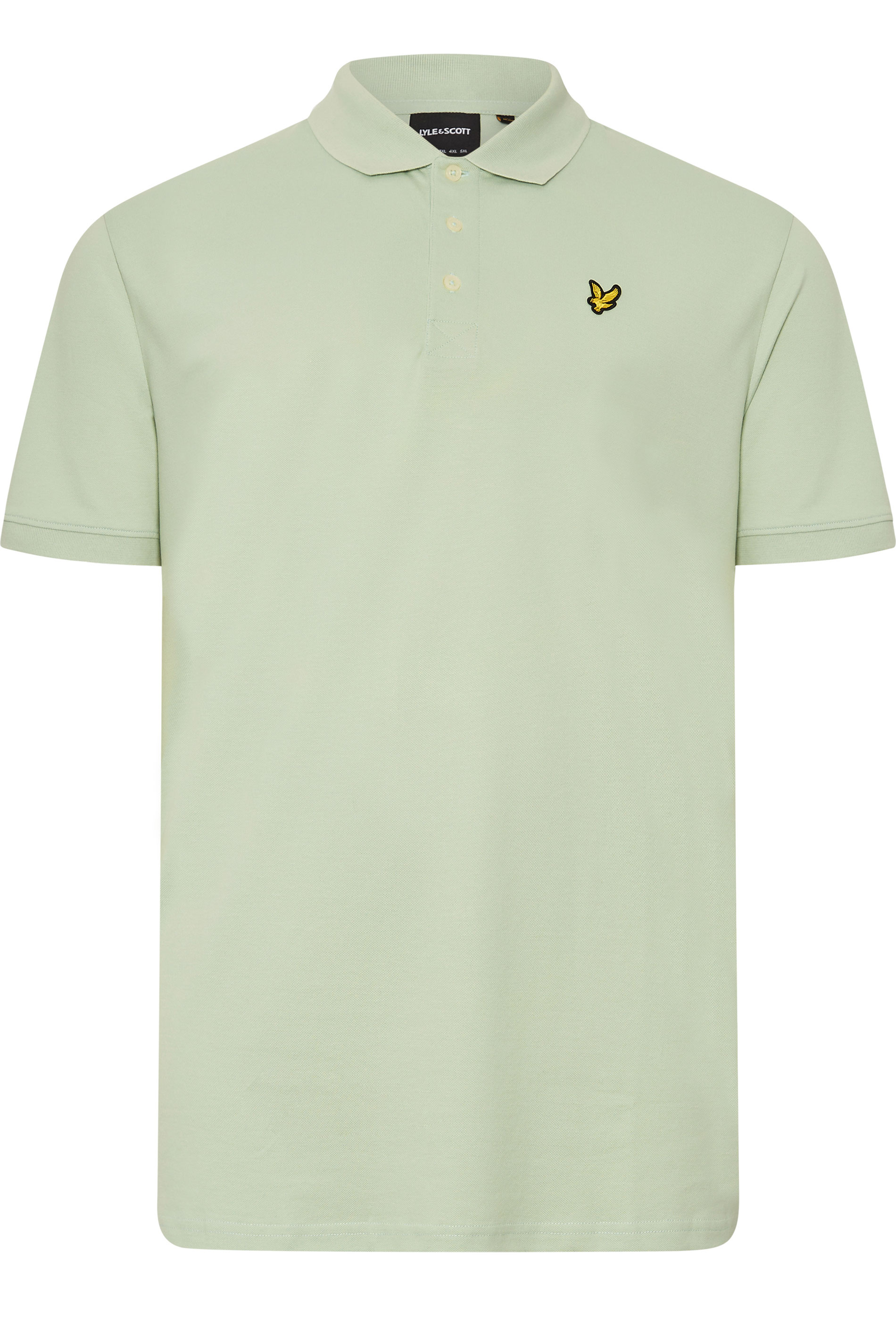 LYLE & SCOTT Big & Tall Light Green Core Polo Shirt | BadRhino 3