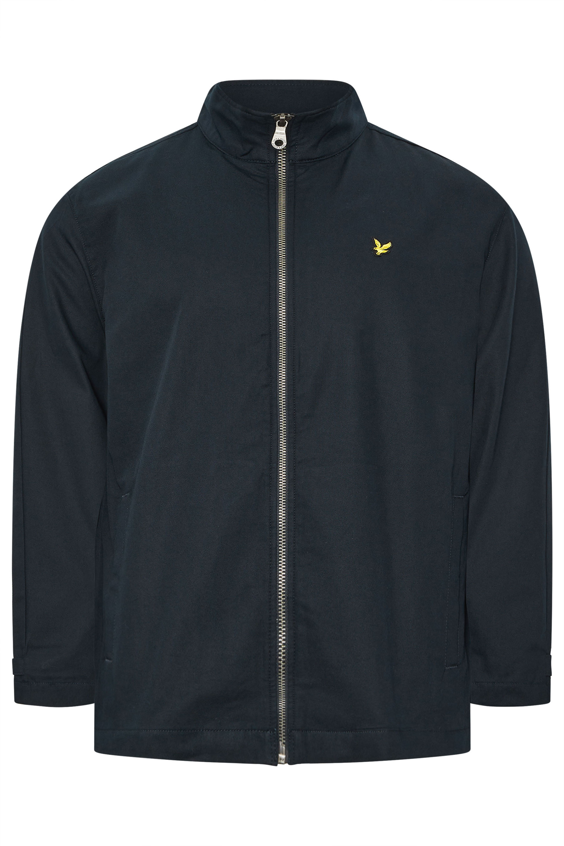 LYLE & SCOTT Big & Tall Navy Blue Twill Jacket | BadRhino 5