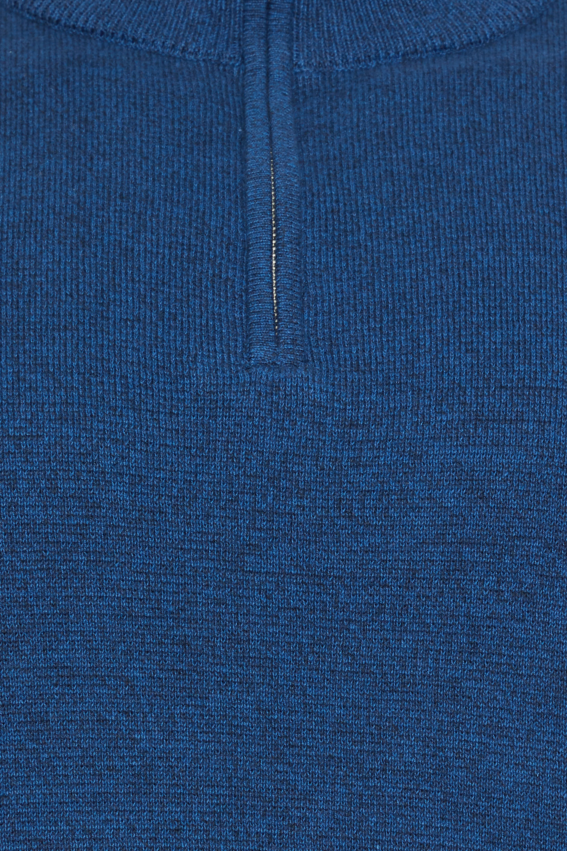 BadRhino Big & Tall Blue Milano Quarter Zip Jumper | BadRhino 3