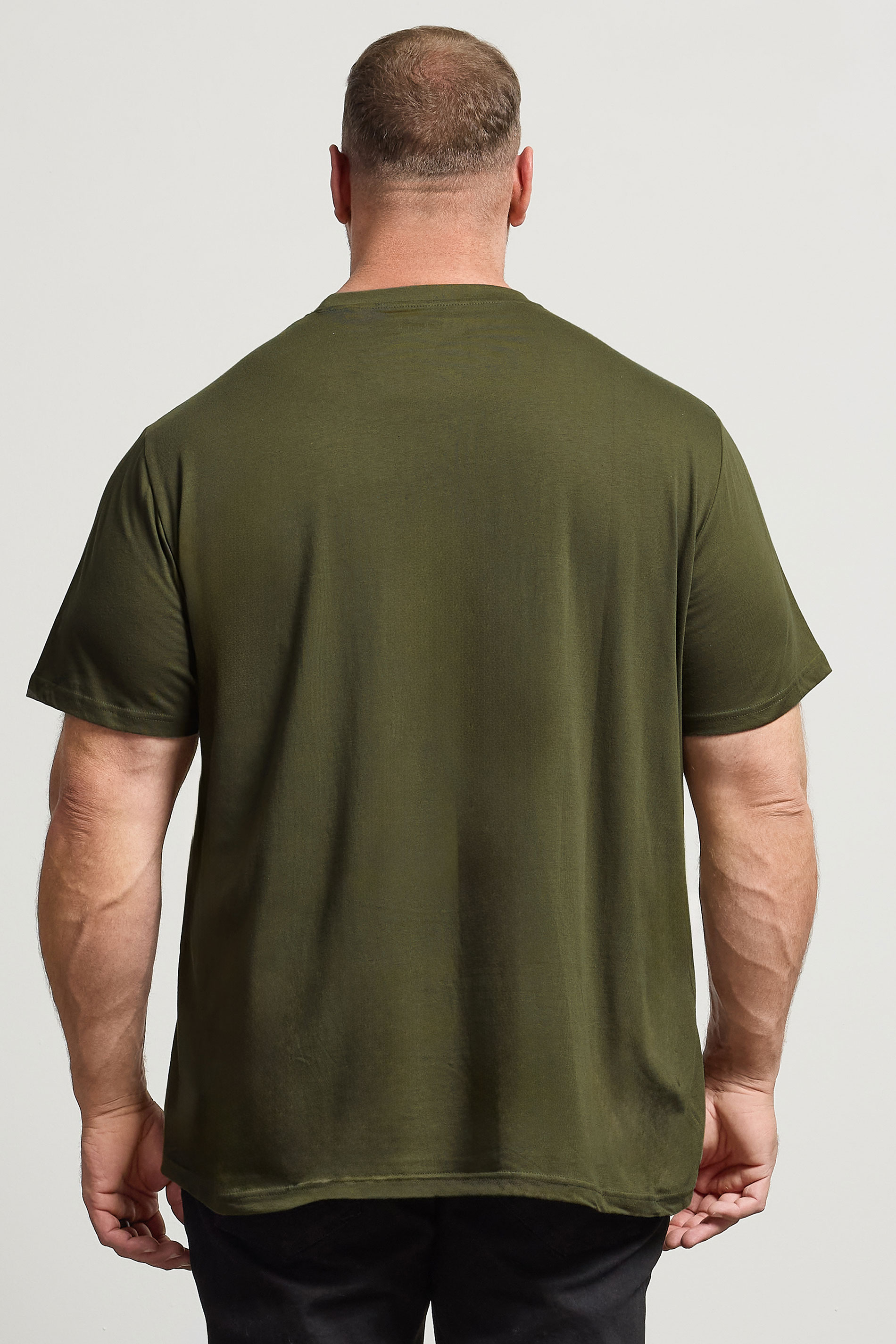 BadRhino Khaki Green Core T-Shirt | BadRhino 4