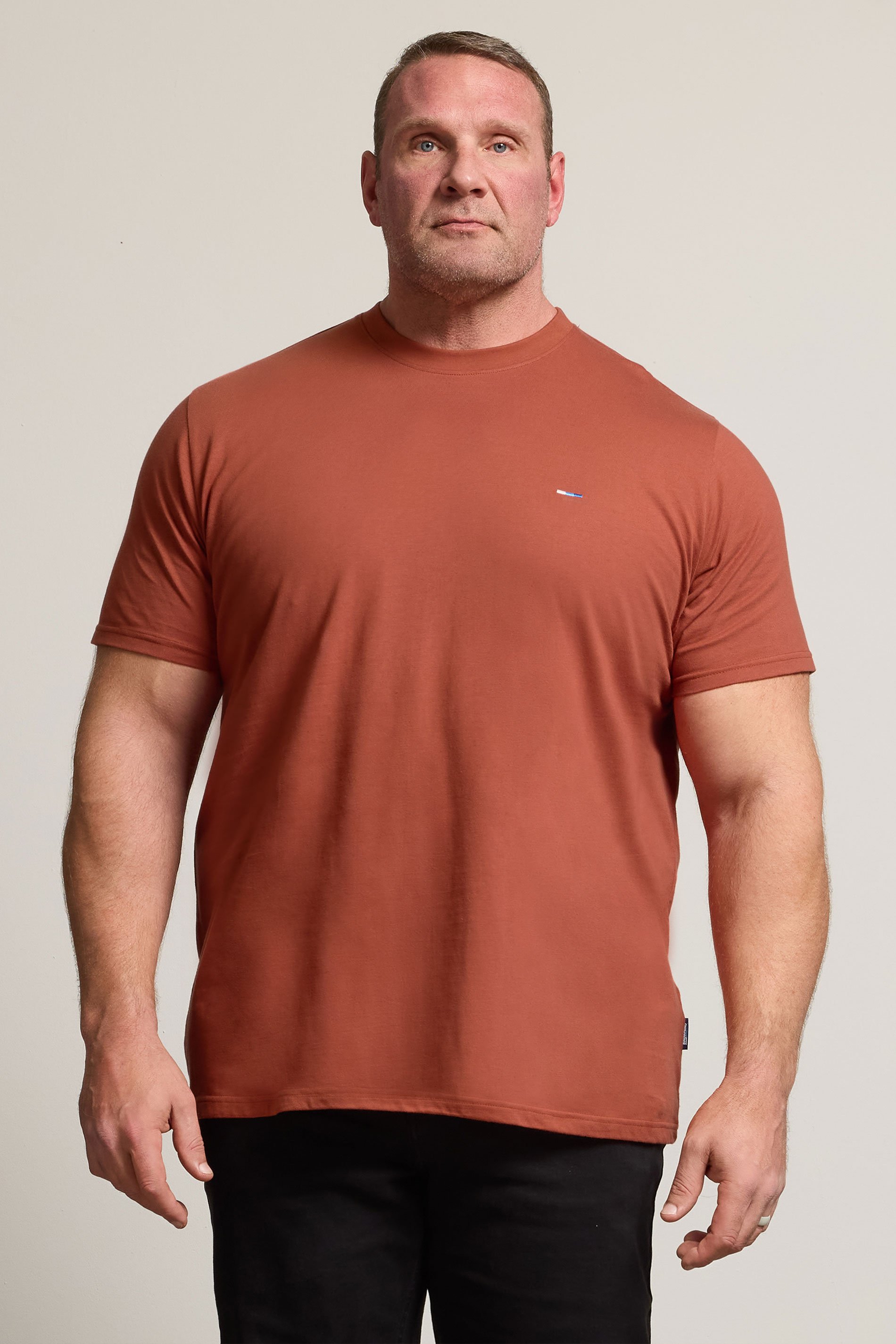 BadRhino Big & Tall Clay Orange Core T-Shirt | BadRhino 1