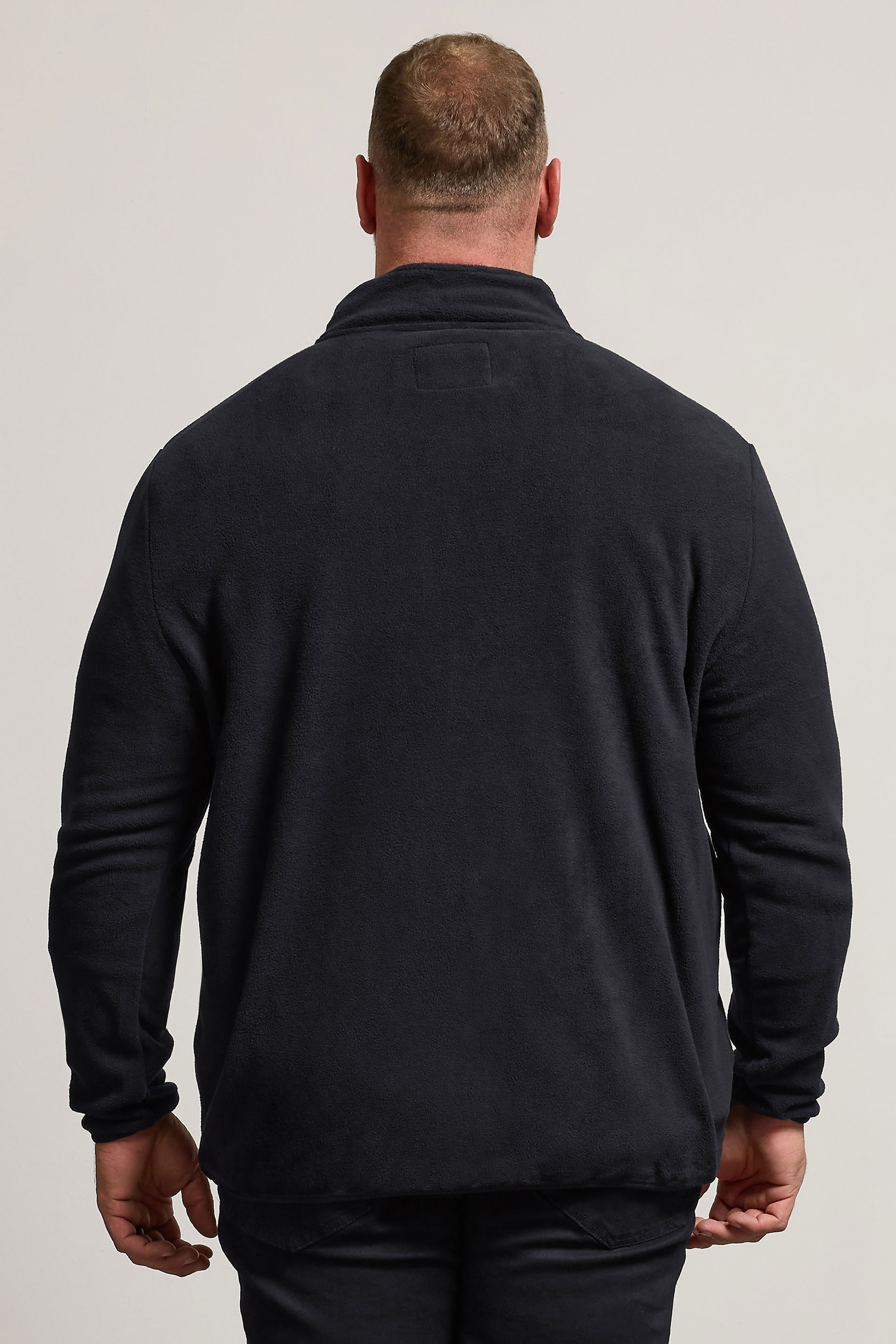 BadRhino Black Essential Zip Through Fleece | BadRhino 4