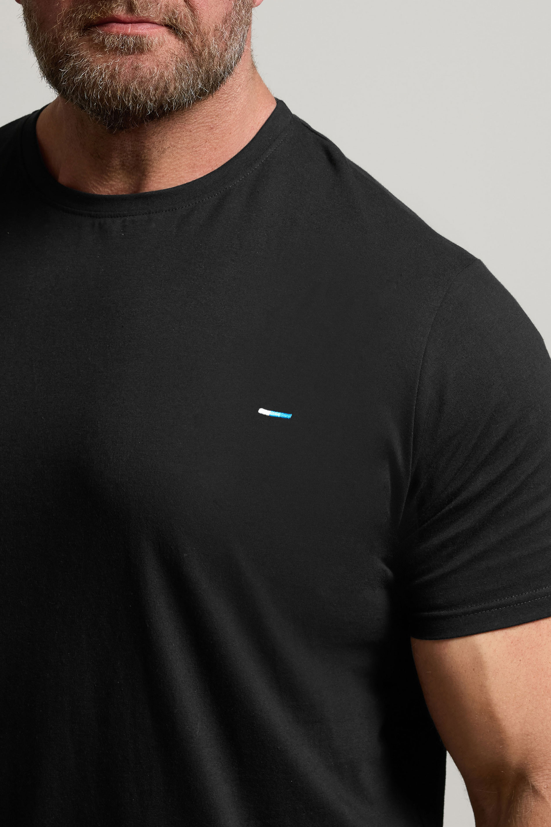 BadRhino Big & Tall Black Extra Long Core T-Shirt | BadRhino 4