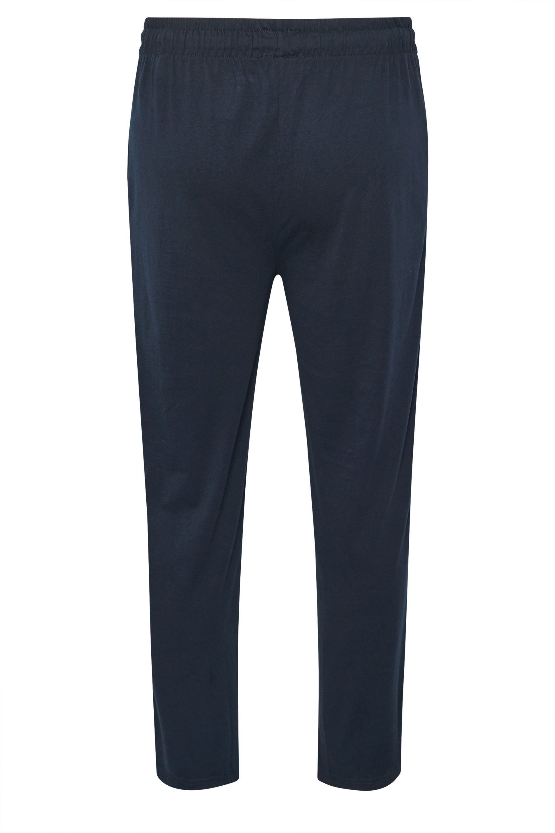 BadRhino Big & Tall Navy Blue Lightweight Lounge Joggers | BadRhino 7