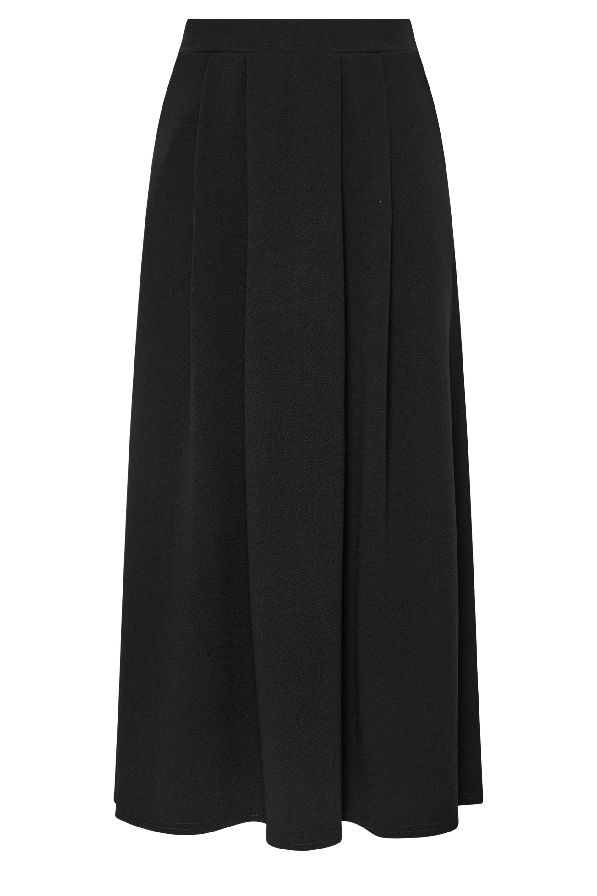 LTS Tall Black Pleated Midaxi Skirt | Long Tall Sally 5