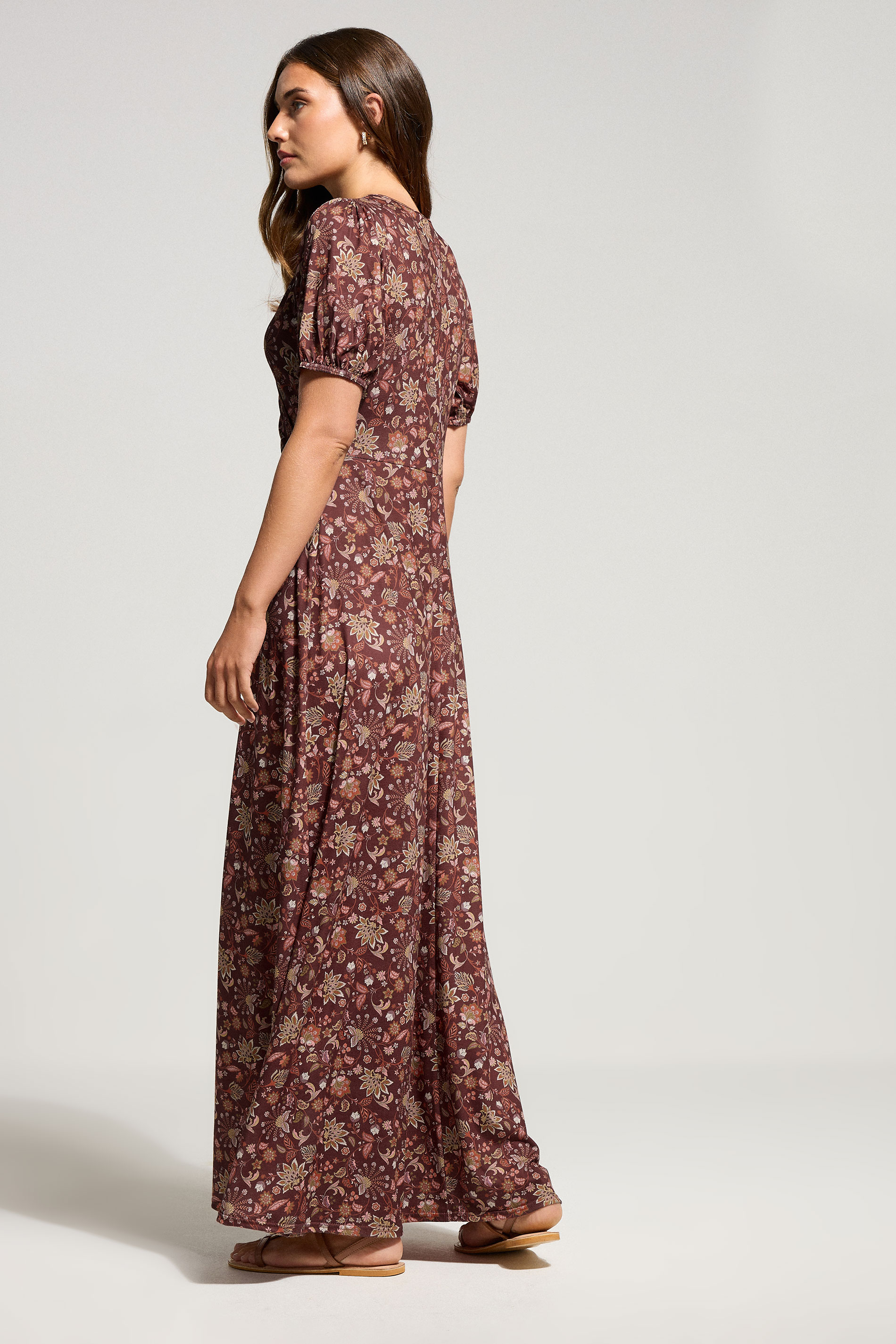 LTS Tall Orange Paisley Wrap Maxi Dress | Long Tall Sally 3