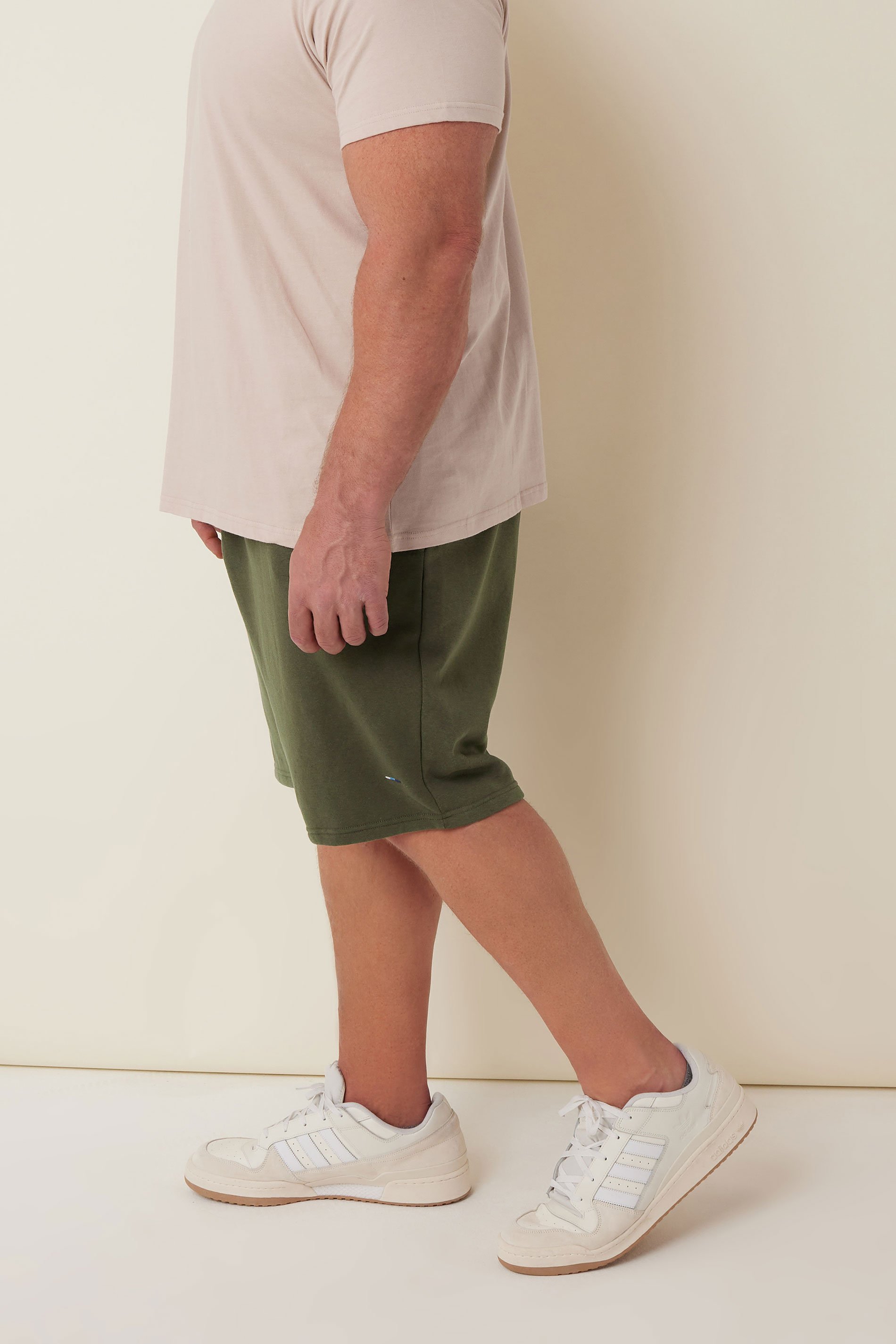 BadRhino Khaki Green Essential Jogger Shorts | BadRhino 2