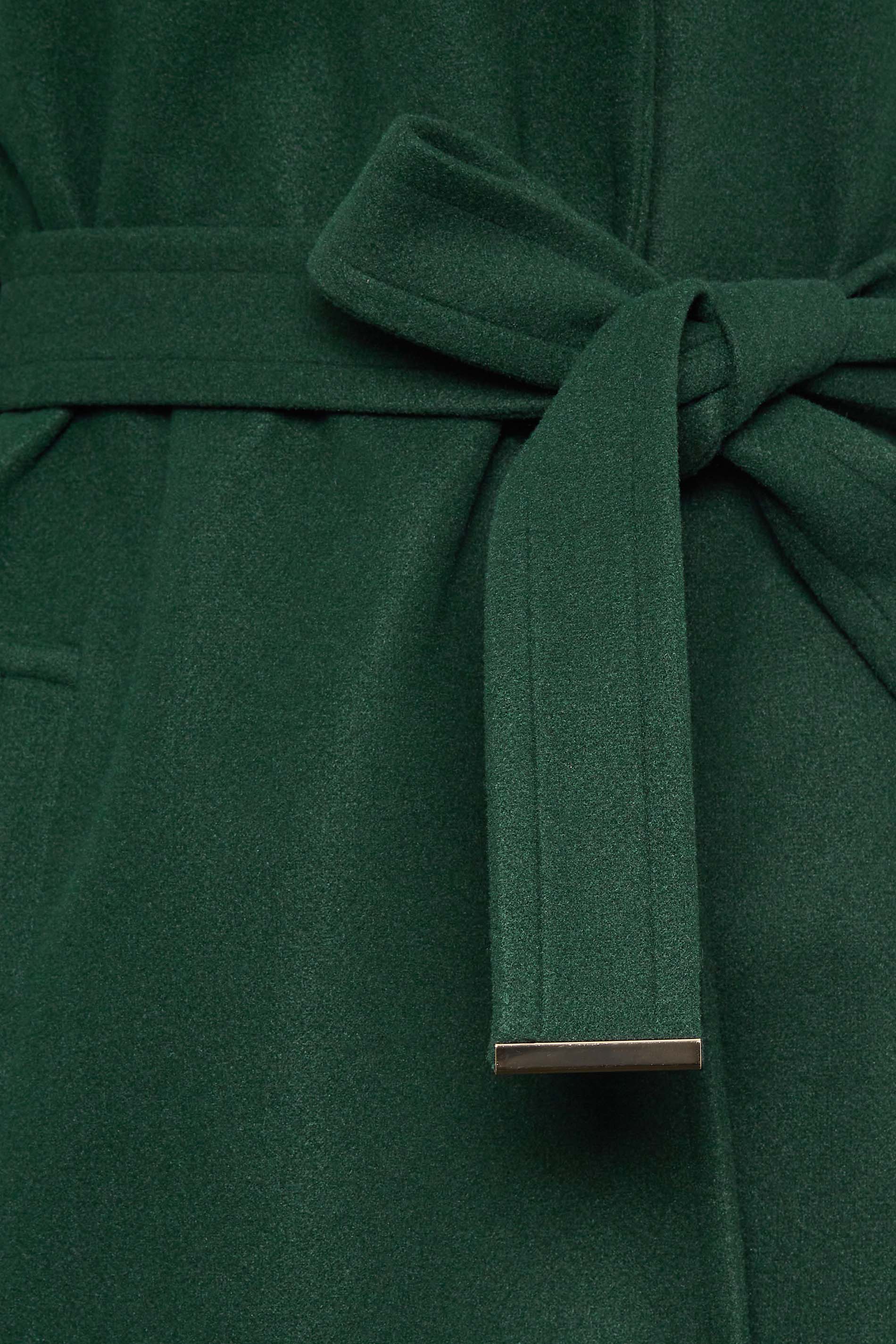 LTS Tall Women's Dark Green Long Formal Coat