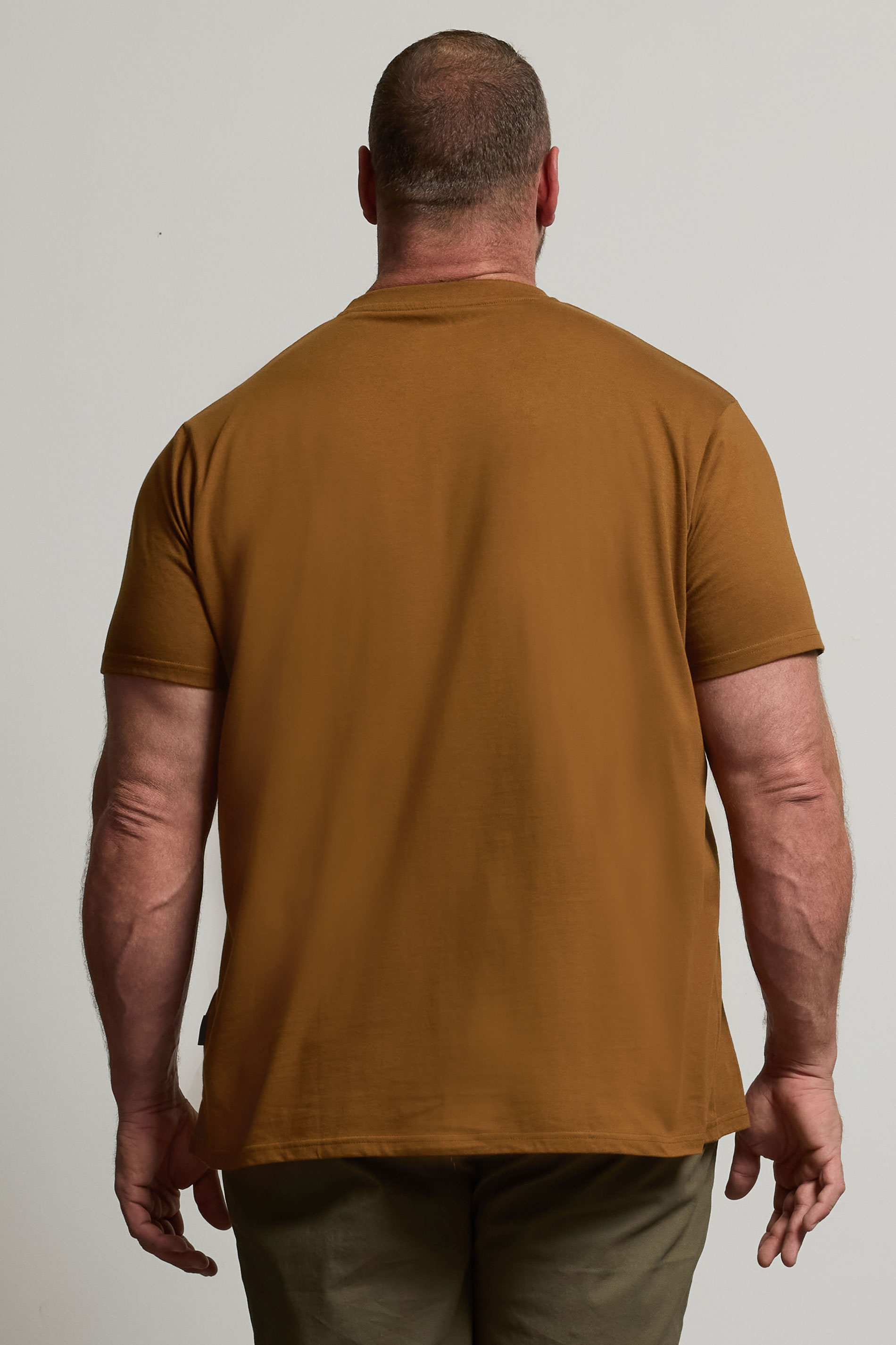 BadRhino Big & Tall Brown/Blue/Red/Green/Purple 5 Pack Core T-Shirts | BadRhino 4