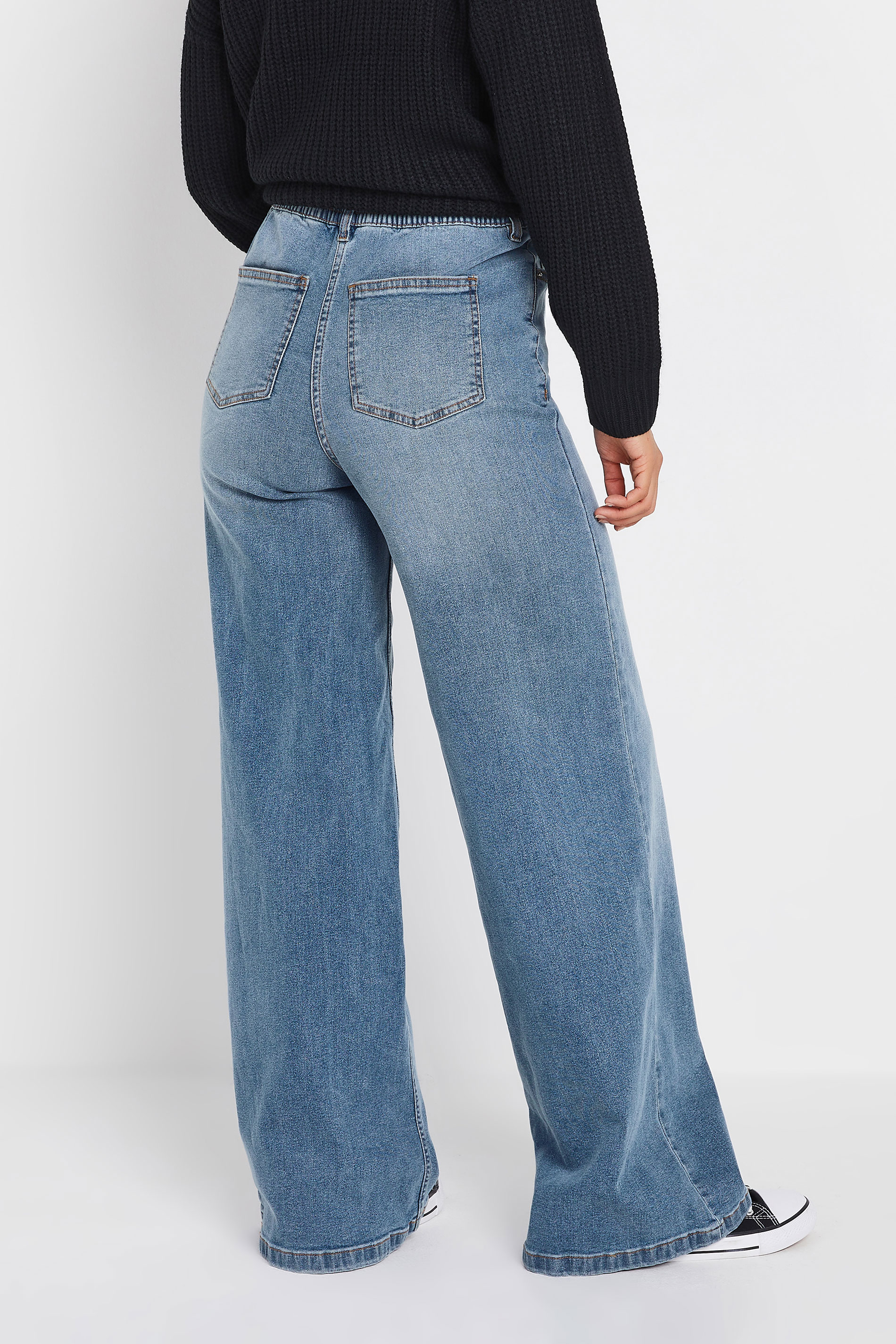 LTS Tall Light Blue Slouch Jeans | Long Tall Sally 4