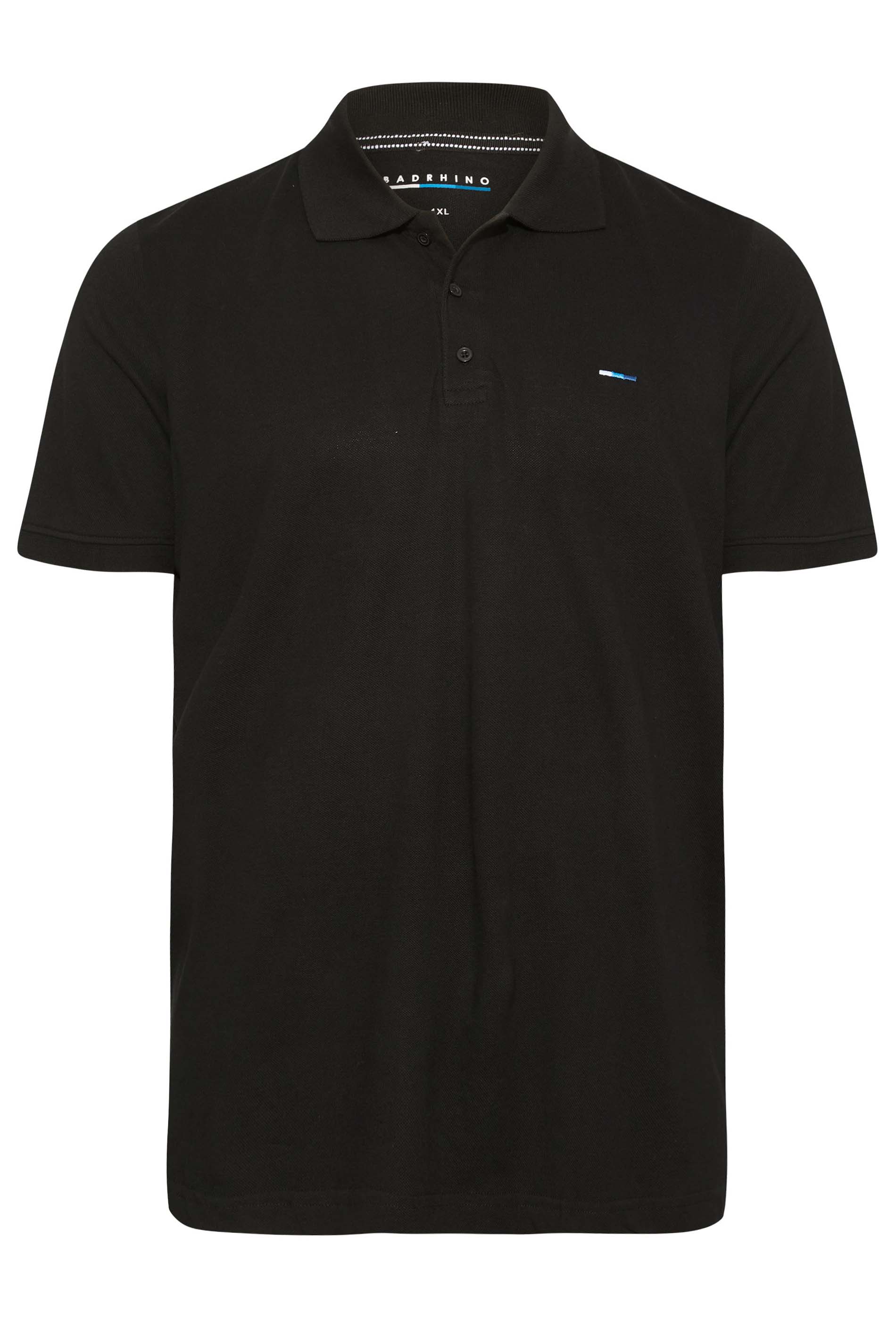 BadRhino Black Essential Polo Shirt | BadRhino 4