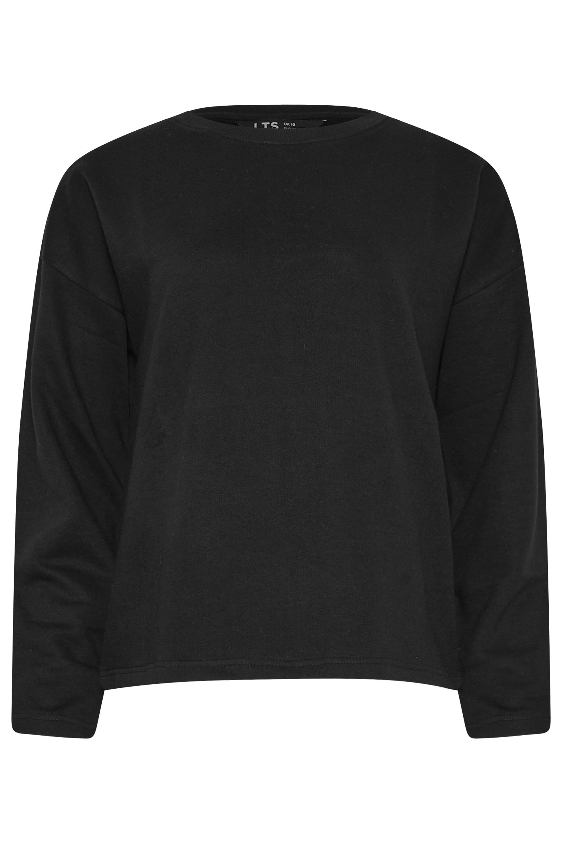 LTS Tall Black Shirt Sweatshirt | Long Tall Sally 5