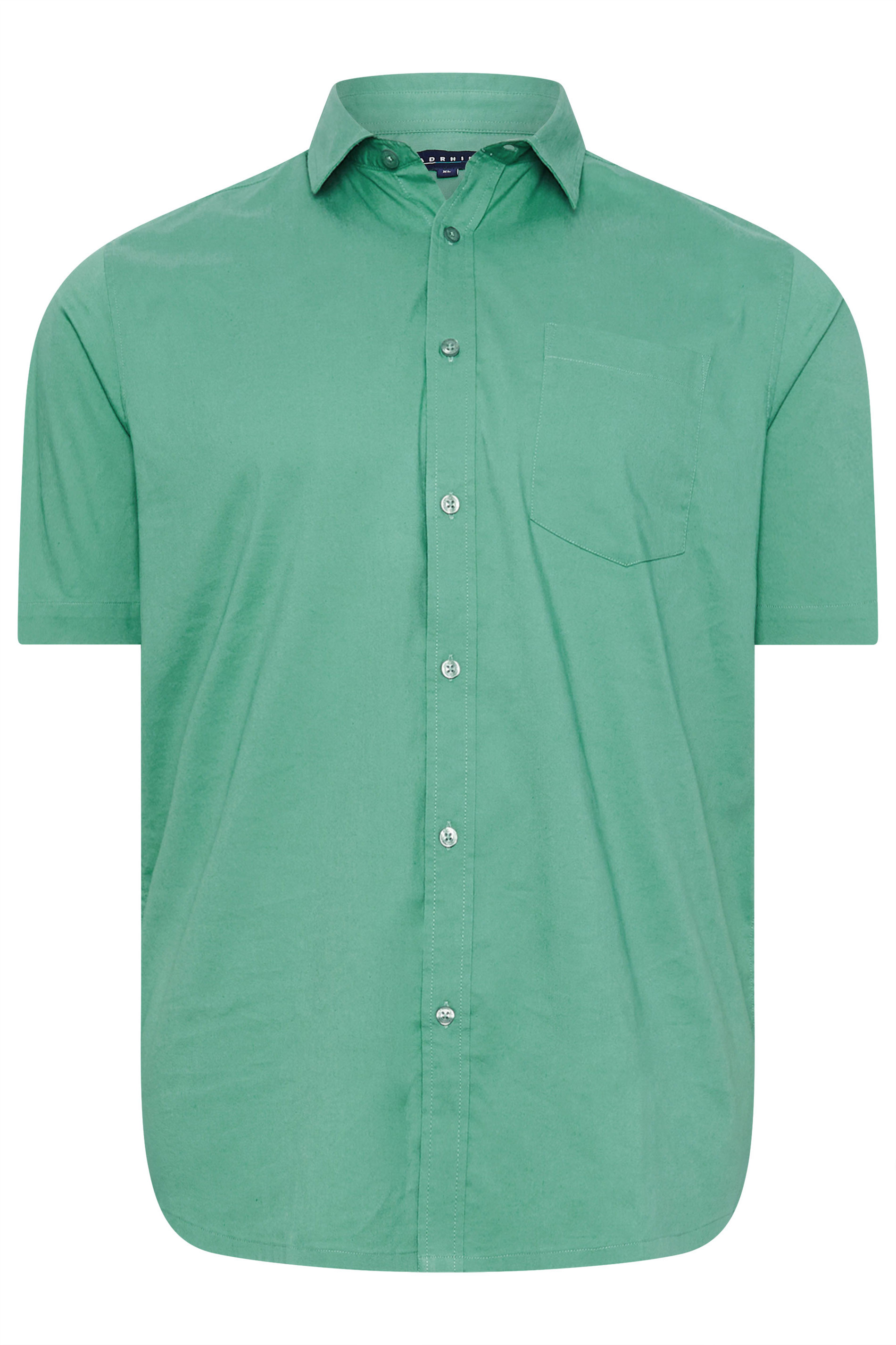BadRhino Big & Tall Green Stretch Short Sleeve Shirt | BadRhino 3