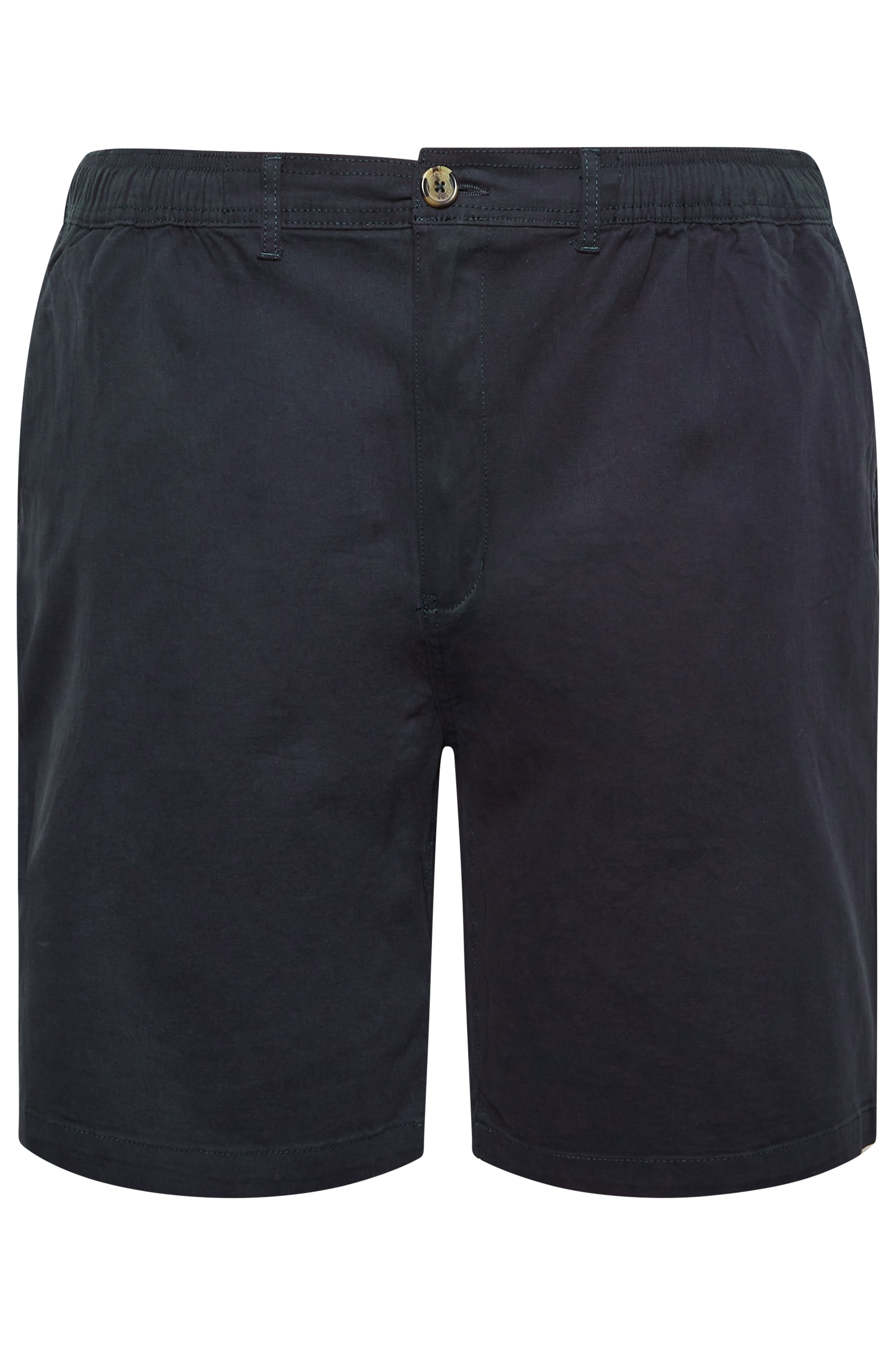 D555 Big & Tall Navy Blue Stretch Shorts | BadRhino 4