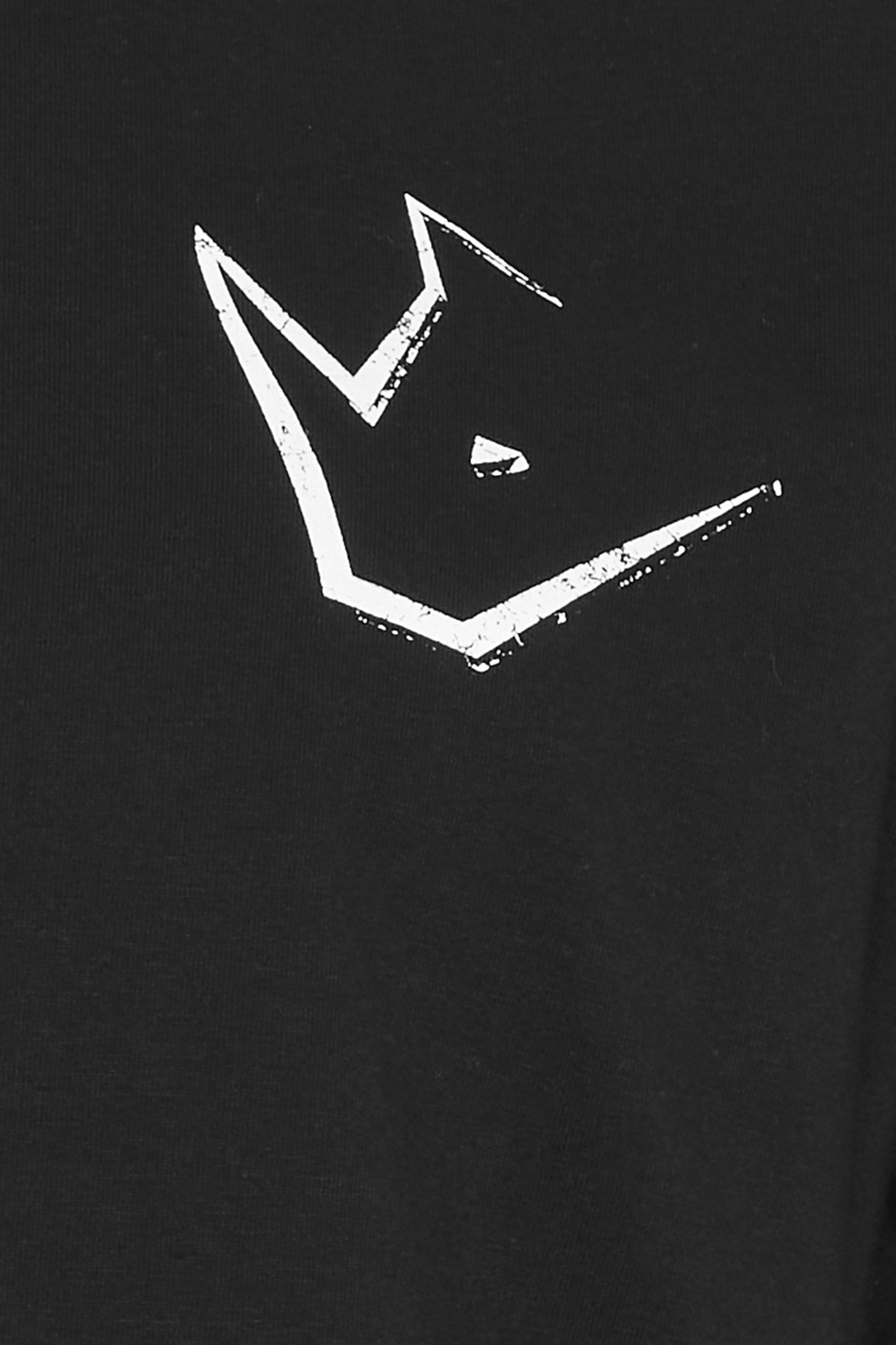 IronRhino Big & Tall Black Old English Logo T-Shirt | BadRhino 10