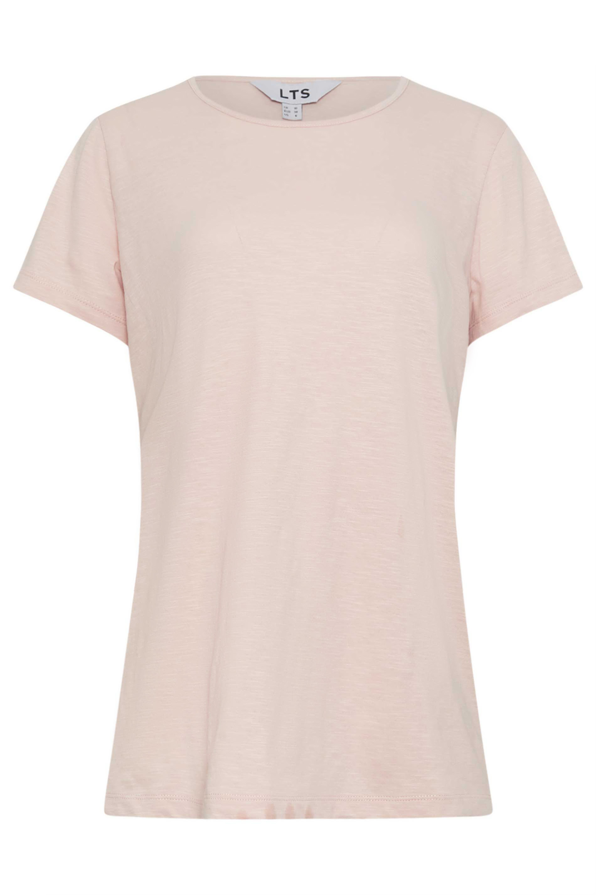 LTS 2 PACK Tall Womens Blush Pink & Lime Green Cotton T-Shirts | Long Tall Sally 8