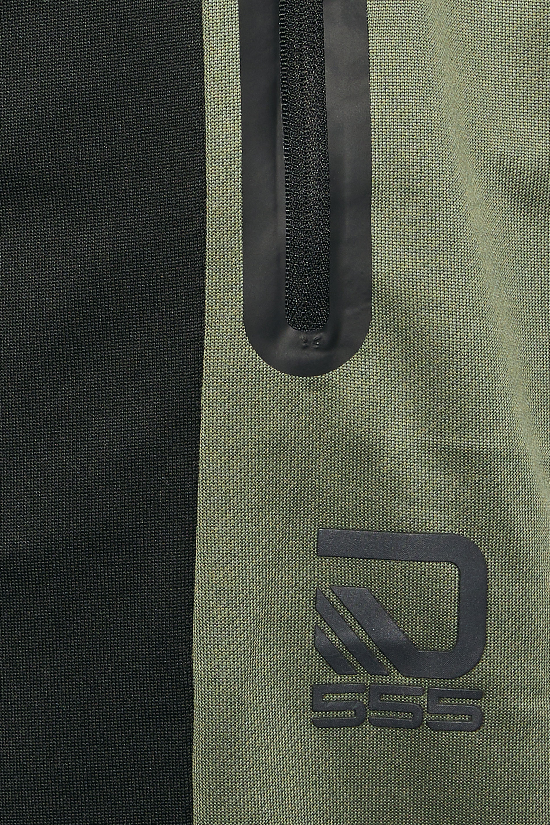 D555 Big & Tall Black Dry Wear Panel Joggers | BadRhino 6