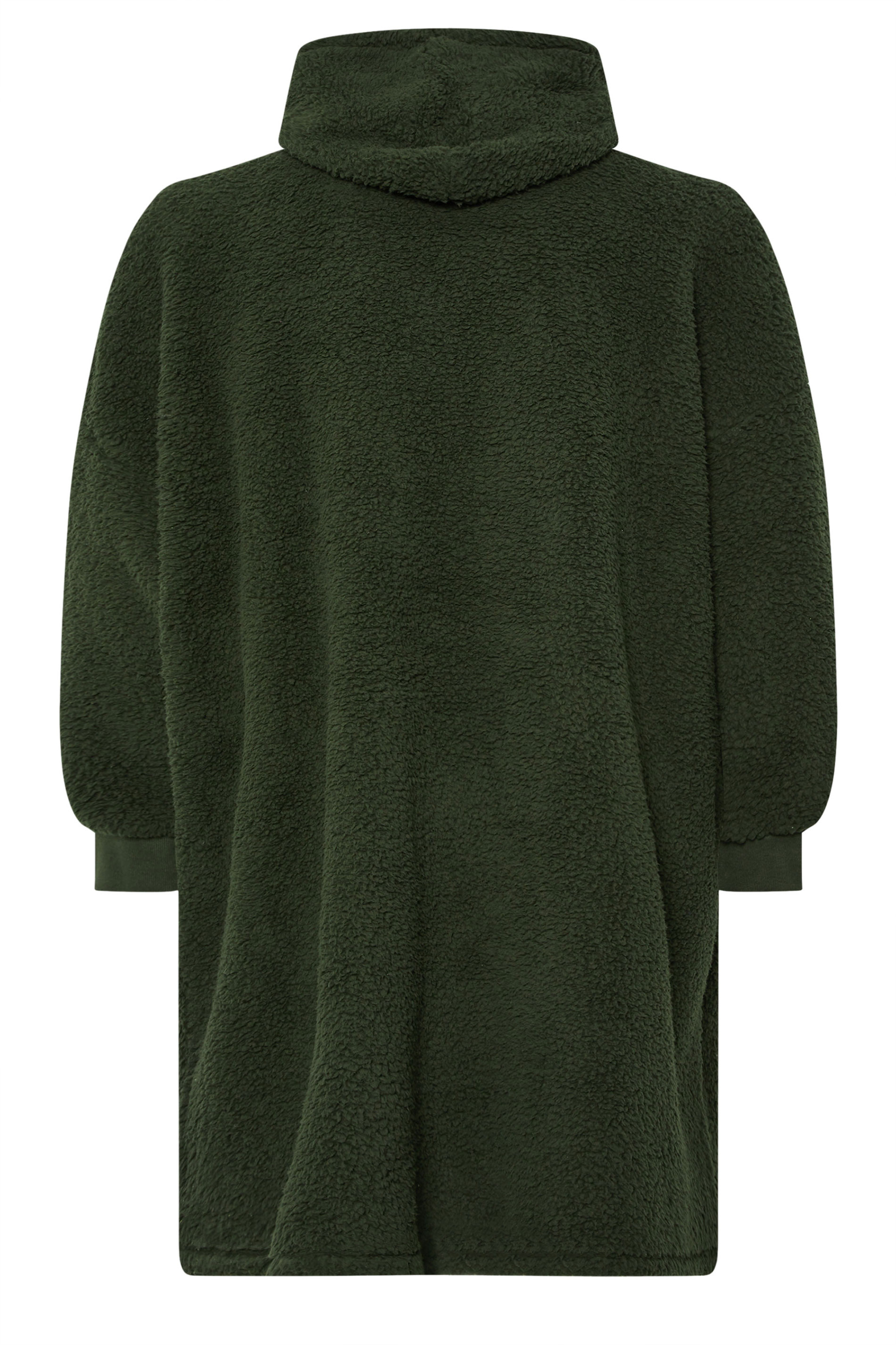 BadRhino Big & Tall Dark Green Super Soft Blanket Hoodie | BadRhino 6