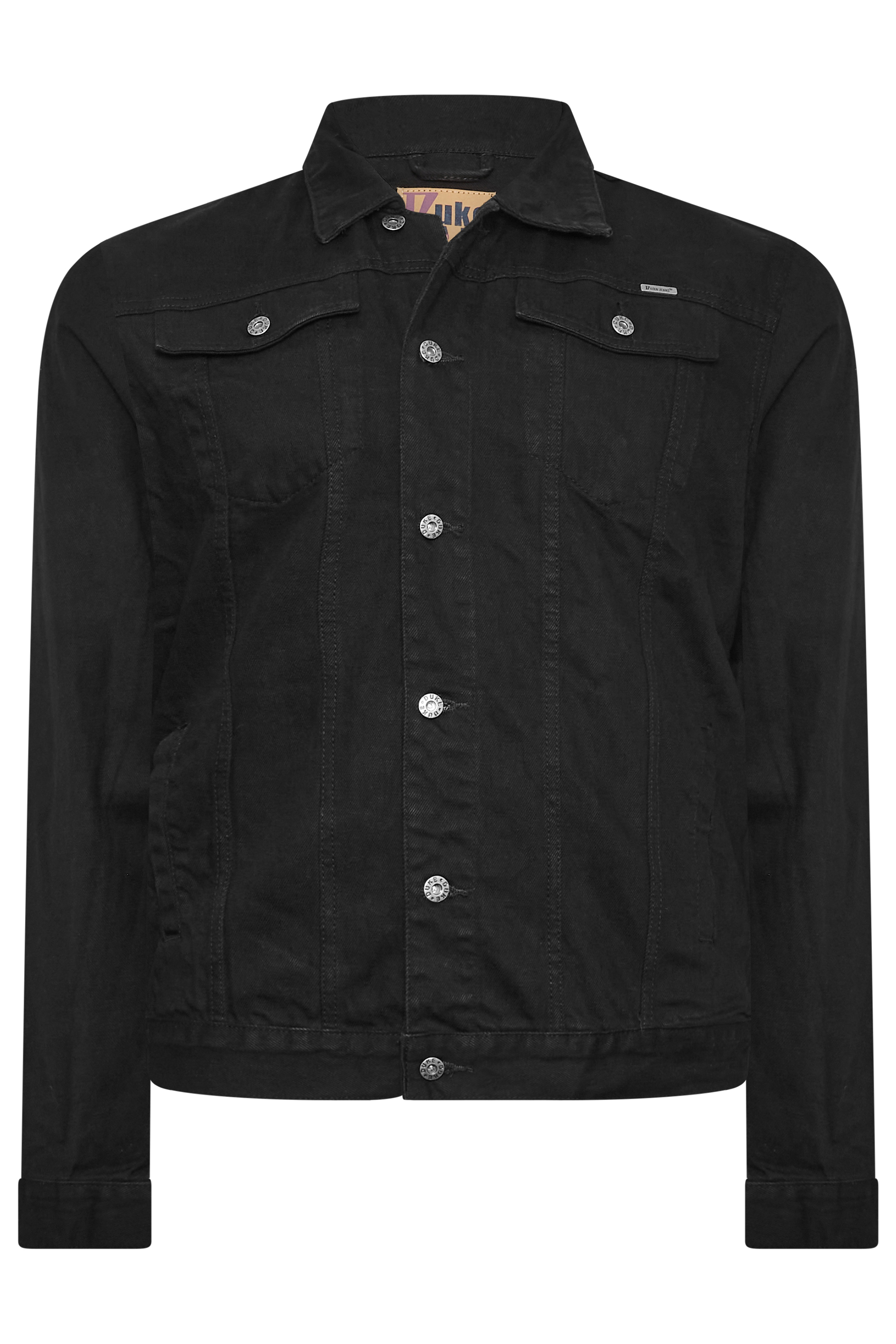 D555 Black Denim Jacket | BadRhino 3
