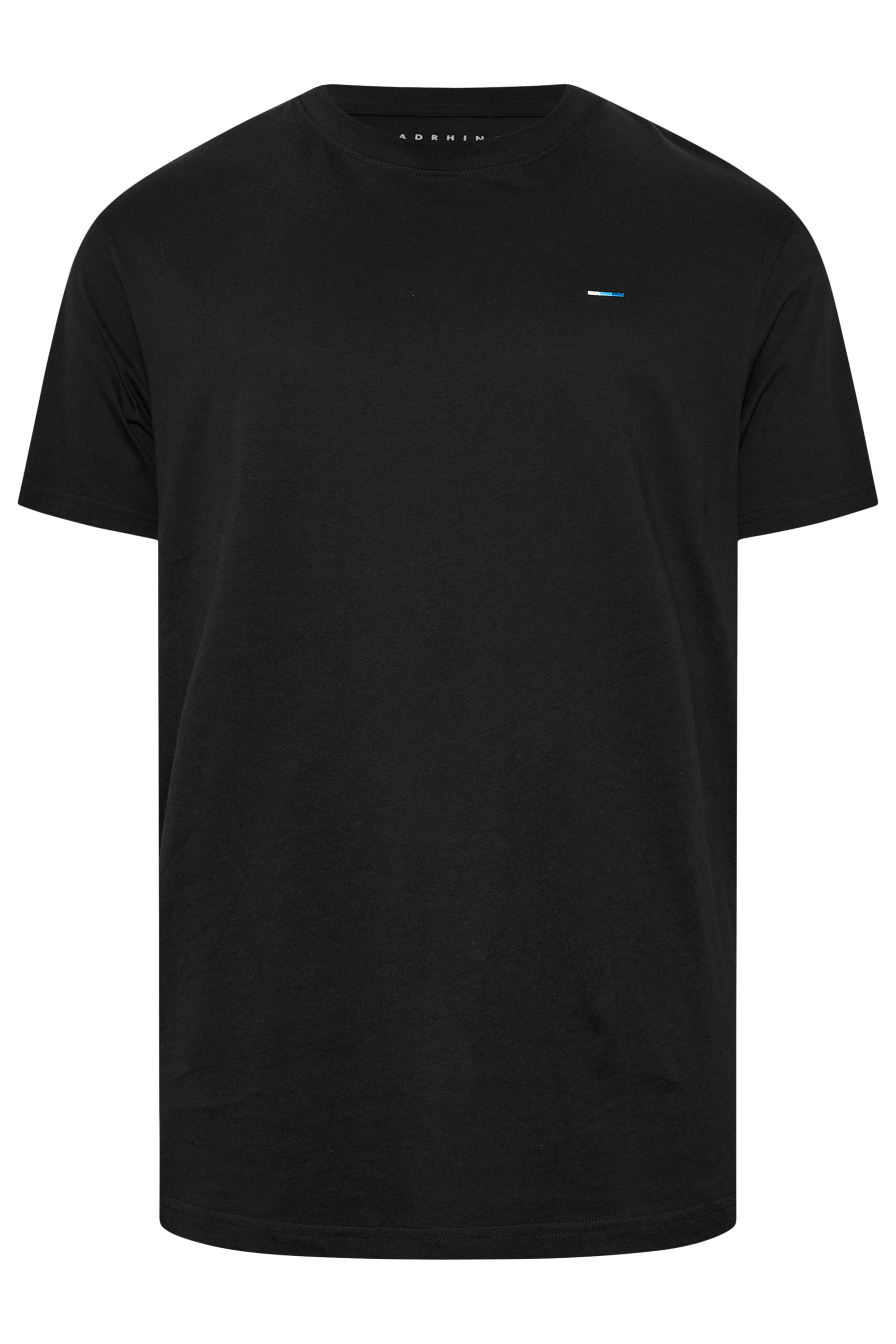 BadRhino Big & Tall Black Relaxed T-Shirt | BadRhino 6