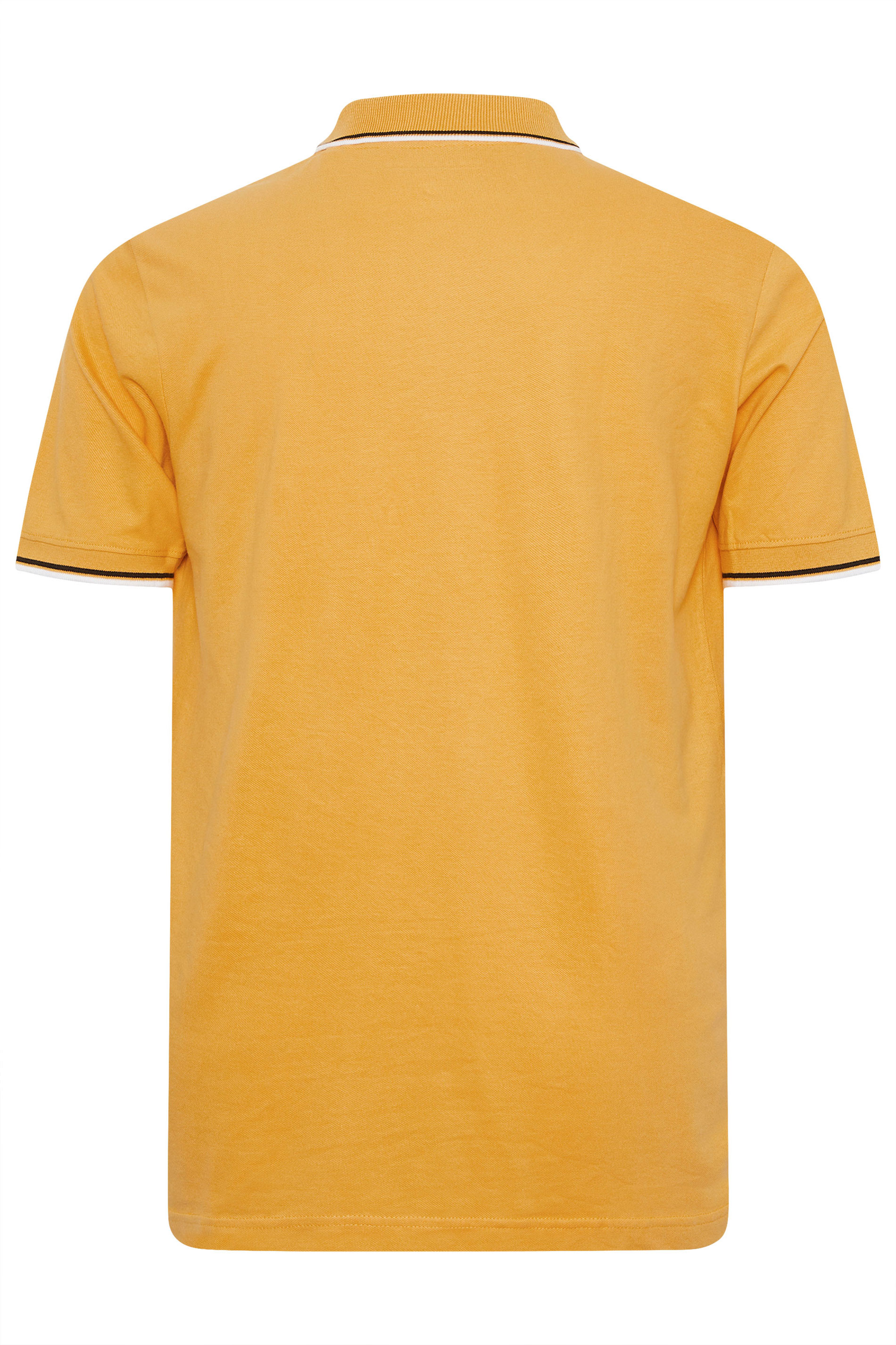 BadRhino Big & Tall Yellow Tipped Polo Shirt | BadRhino 6
