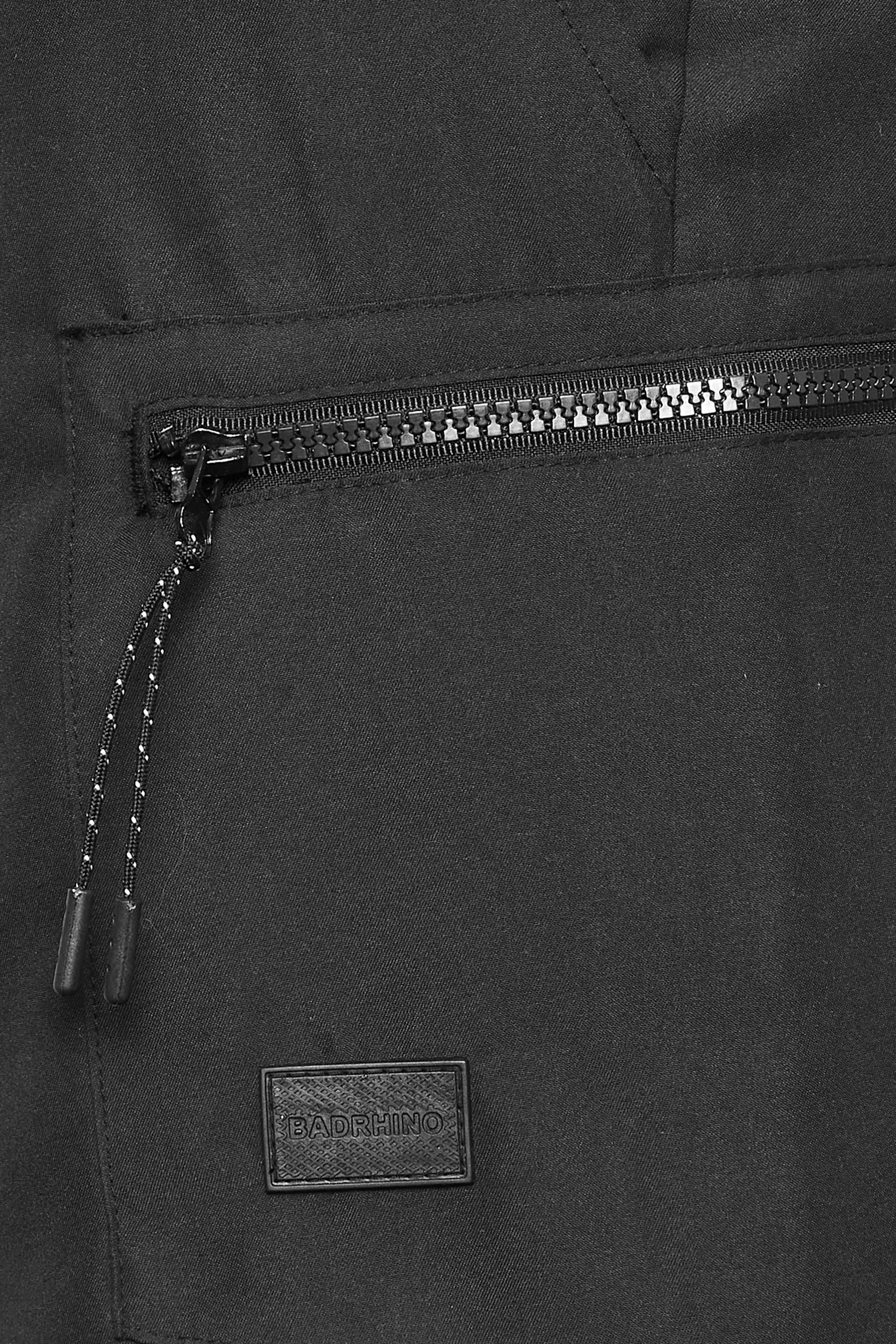 BadRhino Big & Tall Black Cargo Swim Shorts | BadRhino 6