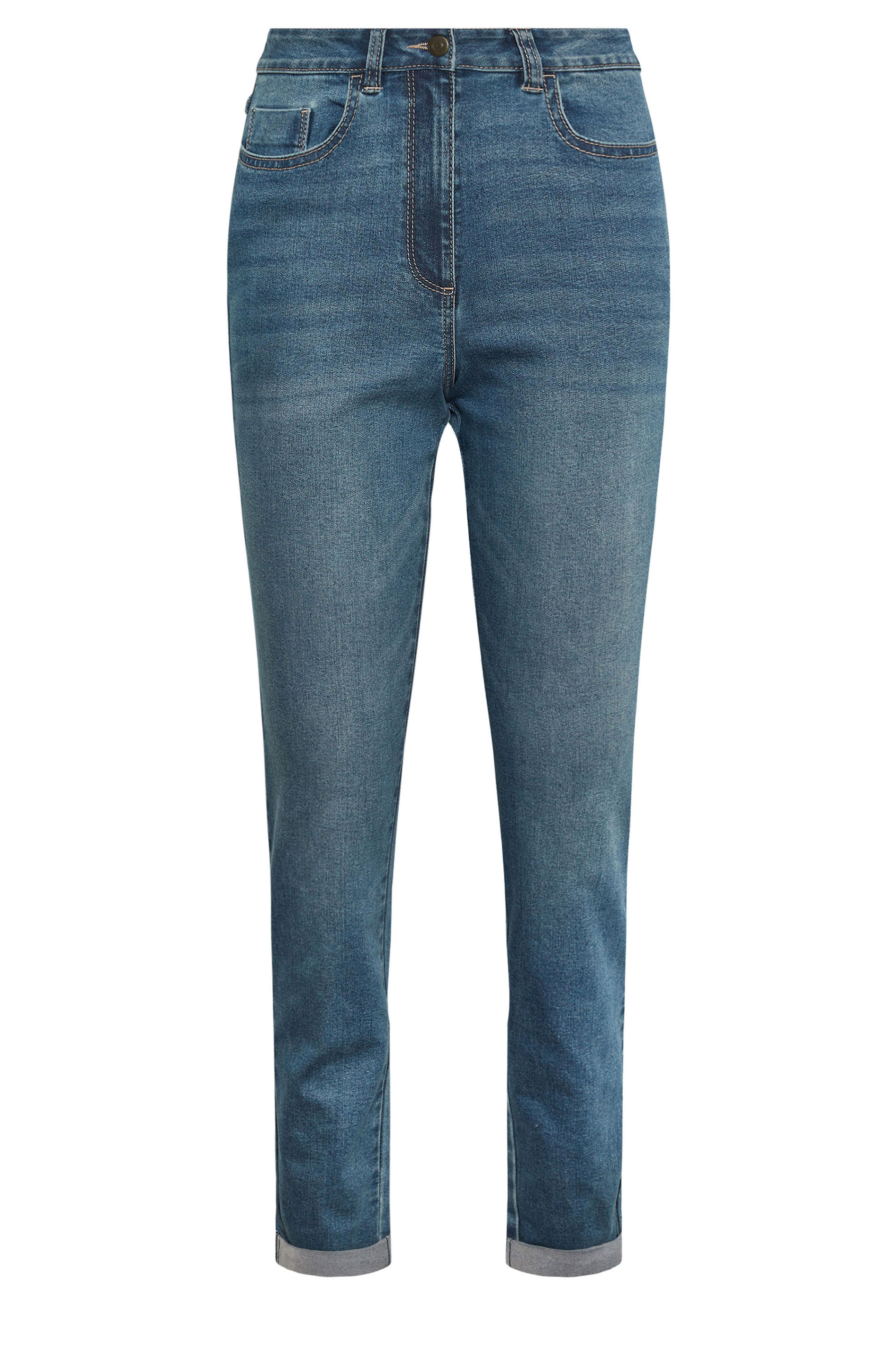 LTS Tall Blue Mid Wash Boyfriend Jeans | Long Tall Sally 6
