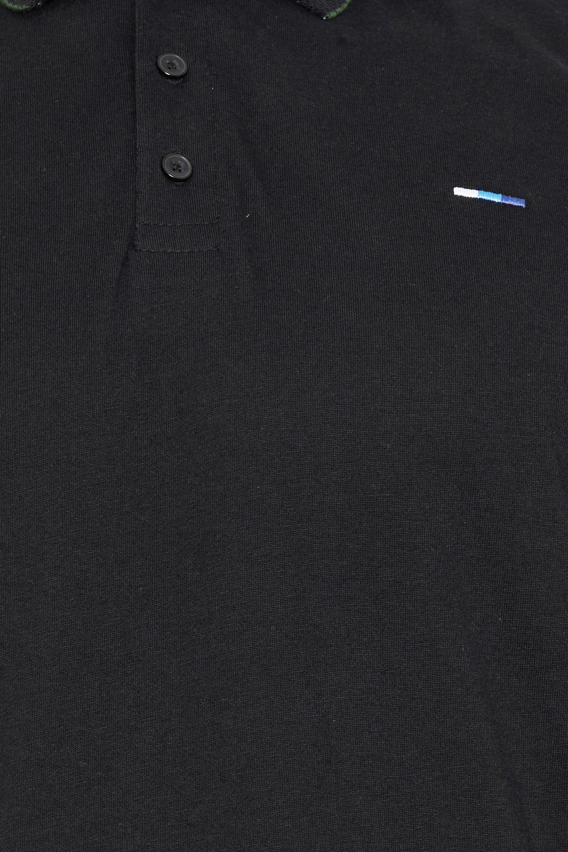 BadRhino Big & Tall Black Jacquard Polo Shirt | BadRhino 5