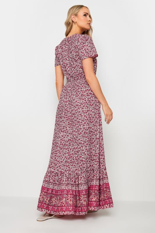 LTS Tall Women's Pink Floral Maxi Dress | Long Tall Sally  3