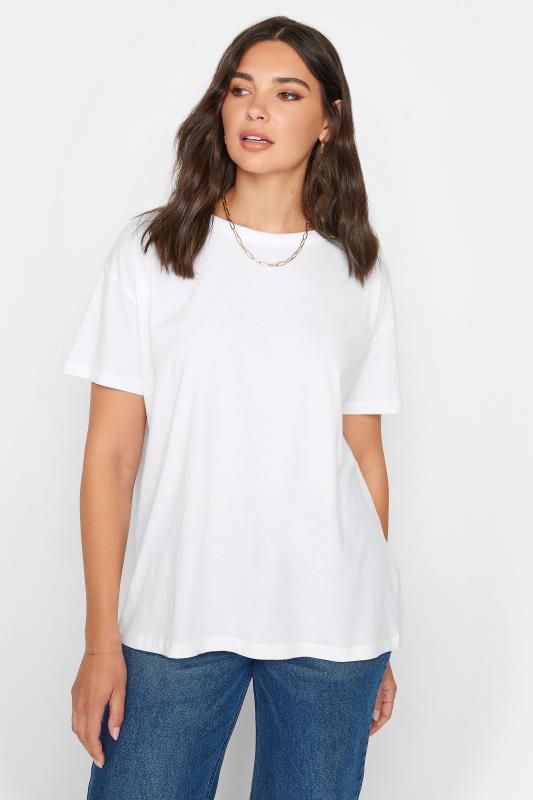 LTS Tall White Short Sleeve T-Shirt | Long Tall Sally  2