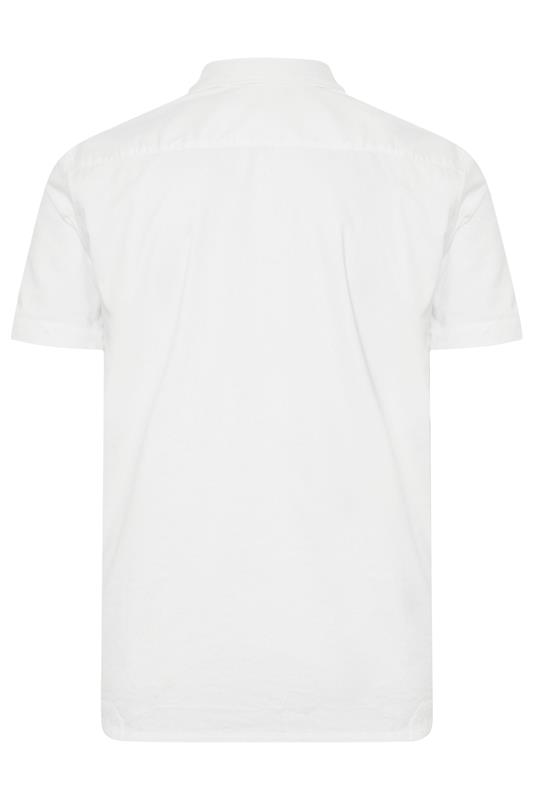 BadRhino Big & Tall White Short Sleeve Shirt | BadRhino 6