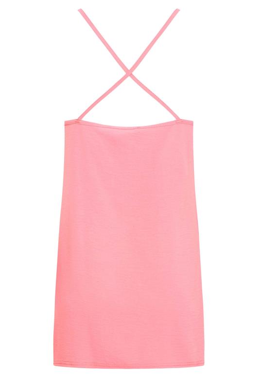 LTS Tall Women's Pink Textured Cami Top | Long Tall Sally 5