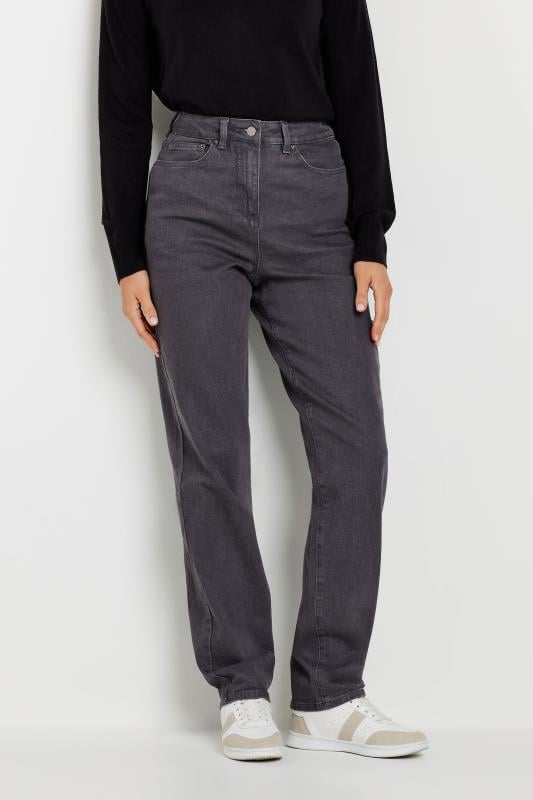 LTS Tall Women's Grey UNA Mom Jeans | Long Tall Sally 2