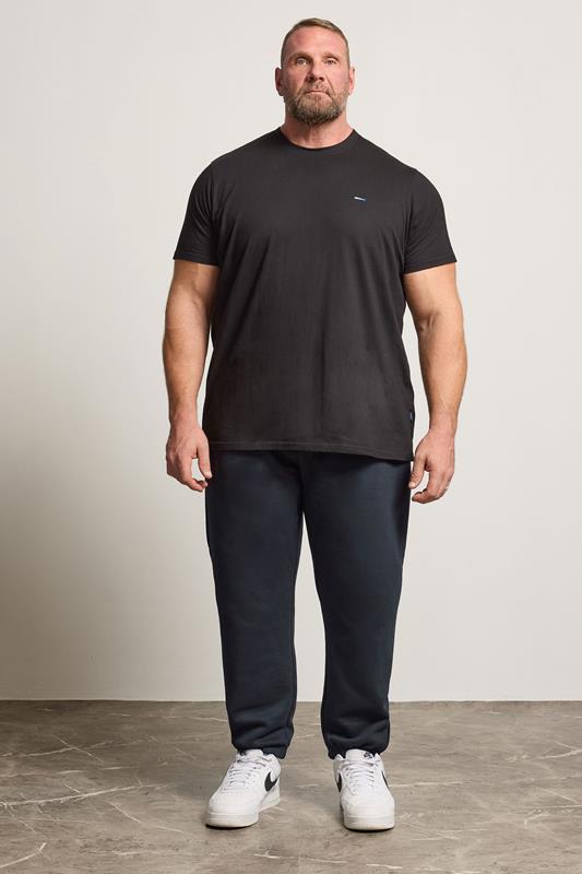 BadRhino Big & Tall Navy Blue Premium Cuffed Joggers | BadRhino 2