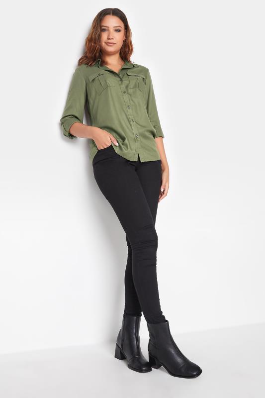 LTS Tall Khaki Green Utility Shirt | Long Tall Sally  2
