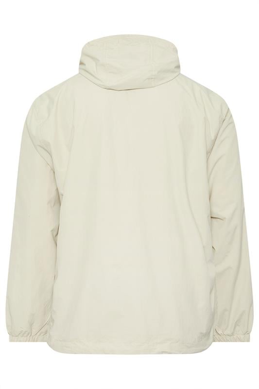 LYLE & SCOTT Big & Tall Off-White Hooded Jacket | BadRhino 4