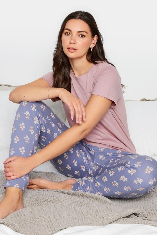 Tall  LTS Tall Pink Floral Print Pyjama Set